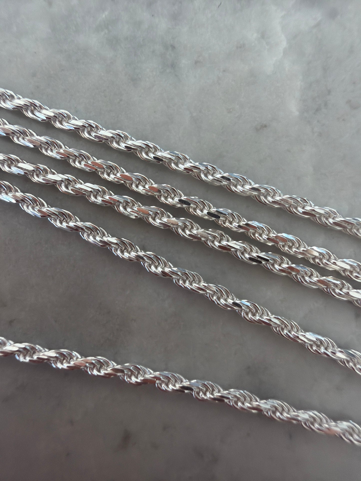Isabel Dainty Rope Tie Bracelet | Sterling-Silver