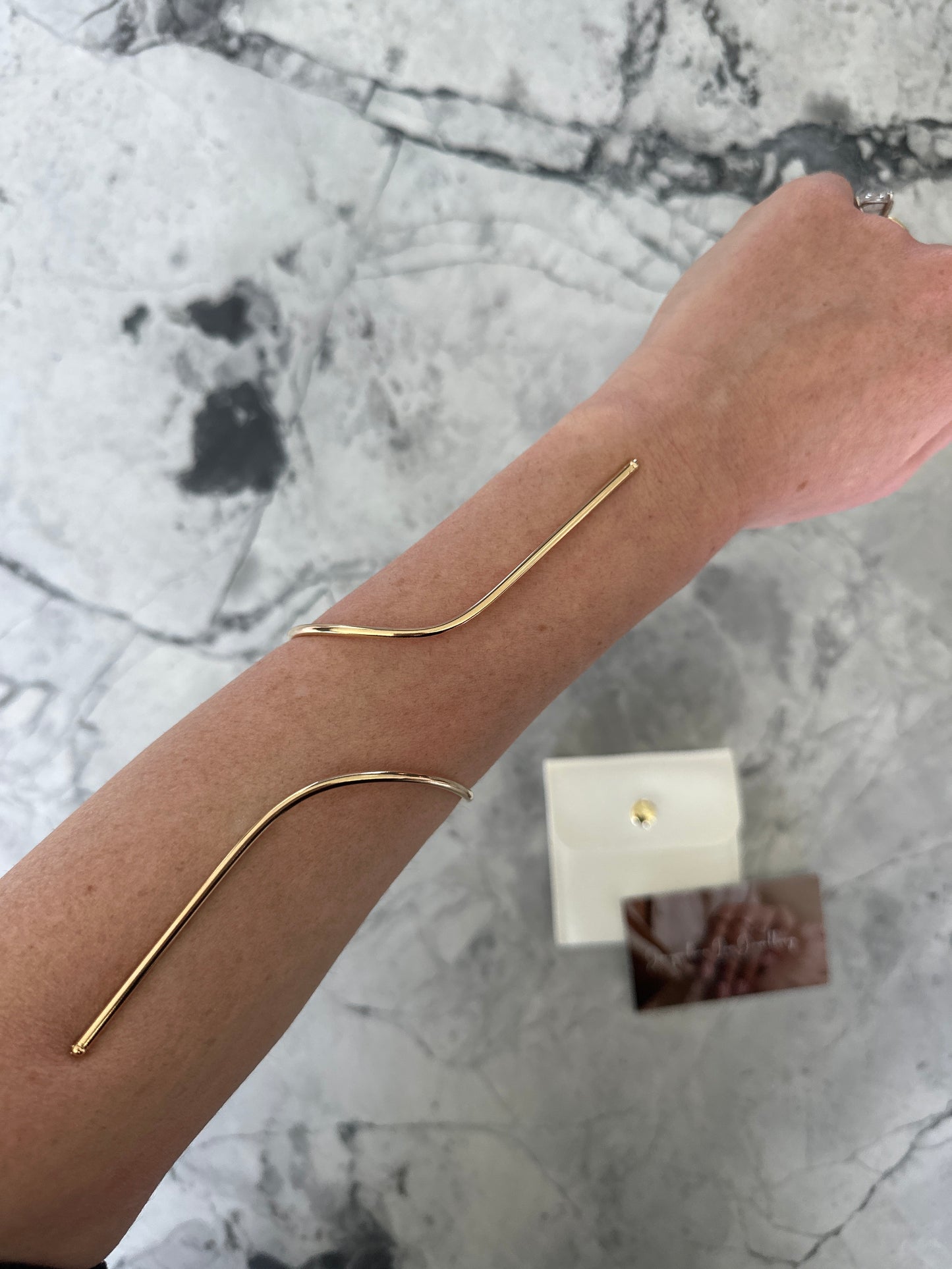 Adjustable cuff gold-filled