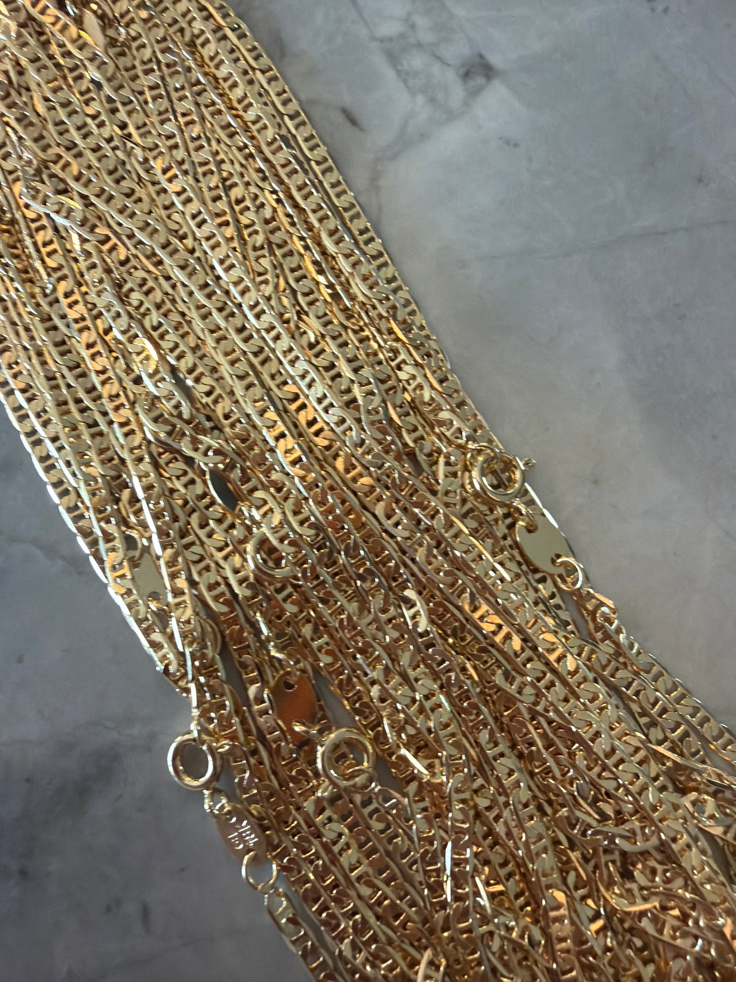 Italian links necklace | 18k gold filled