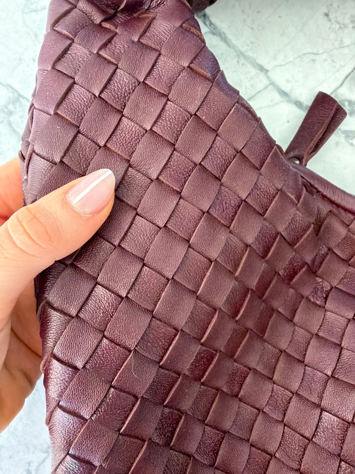The Workhorse | Genuine Calf Leather Weave Everyday Bag