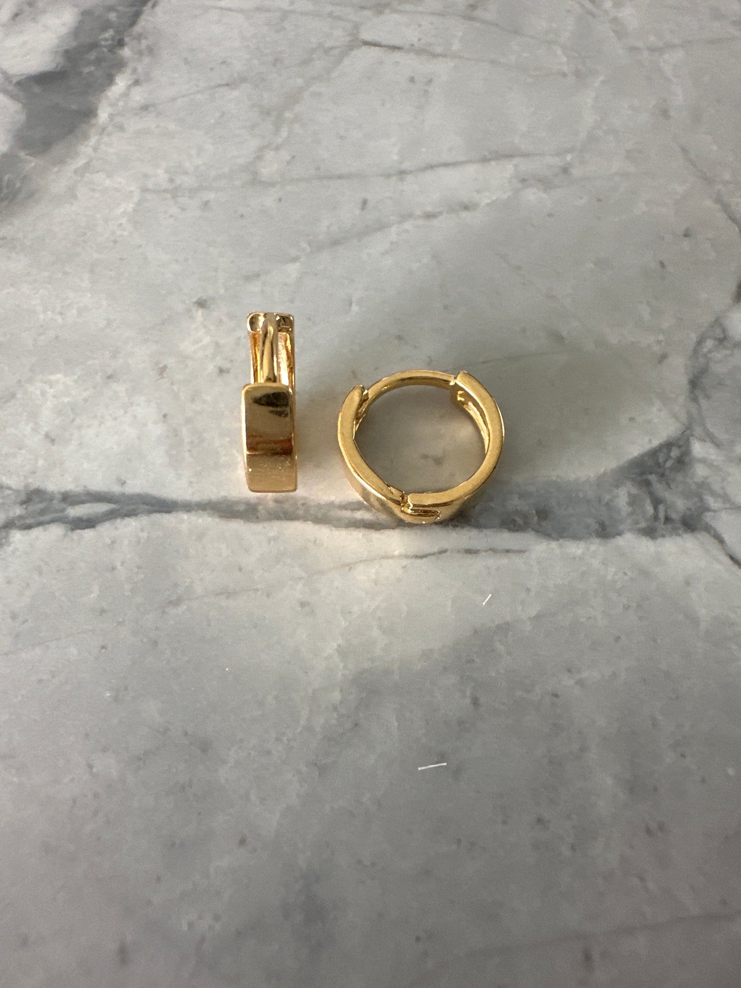 Huggies Gold Earrings
