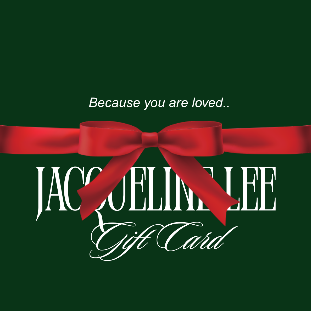 Jacqueline Lee Jewellery Gift Card