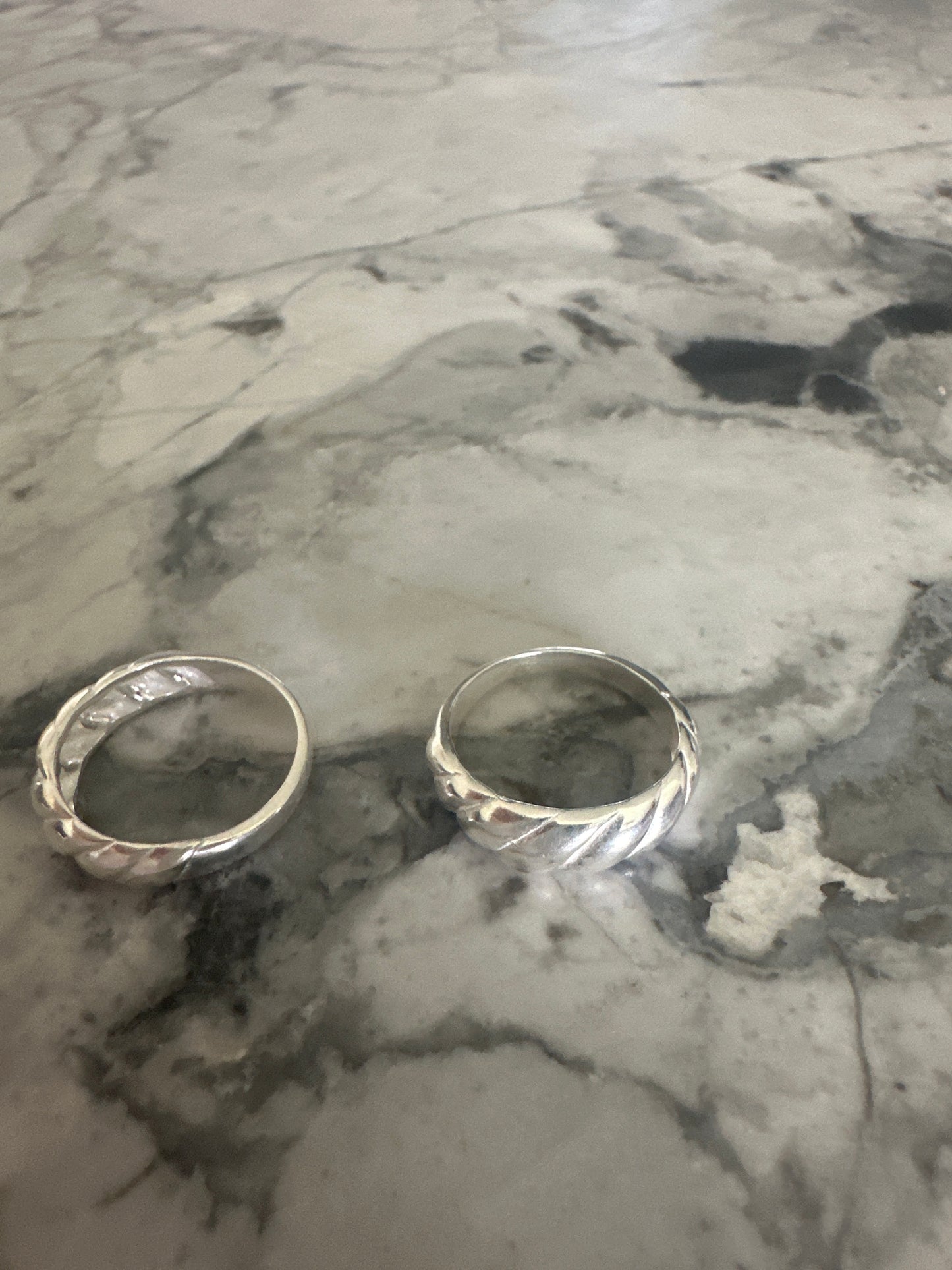 Twist Silver Ring