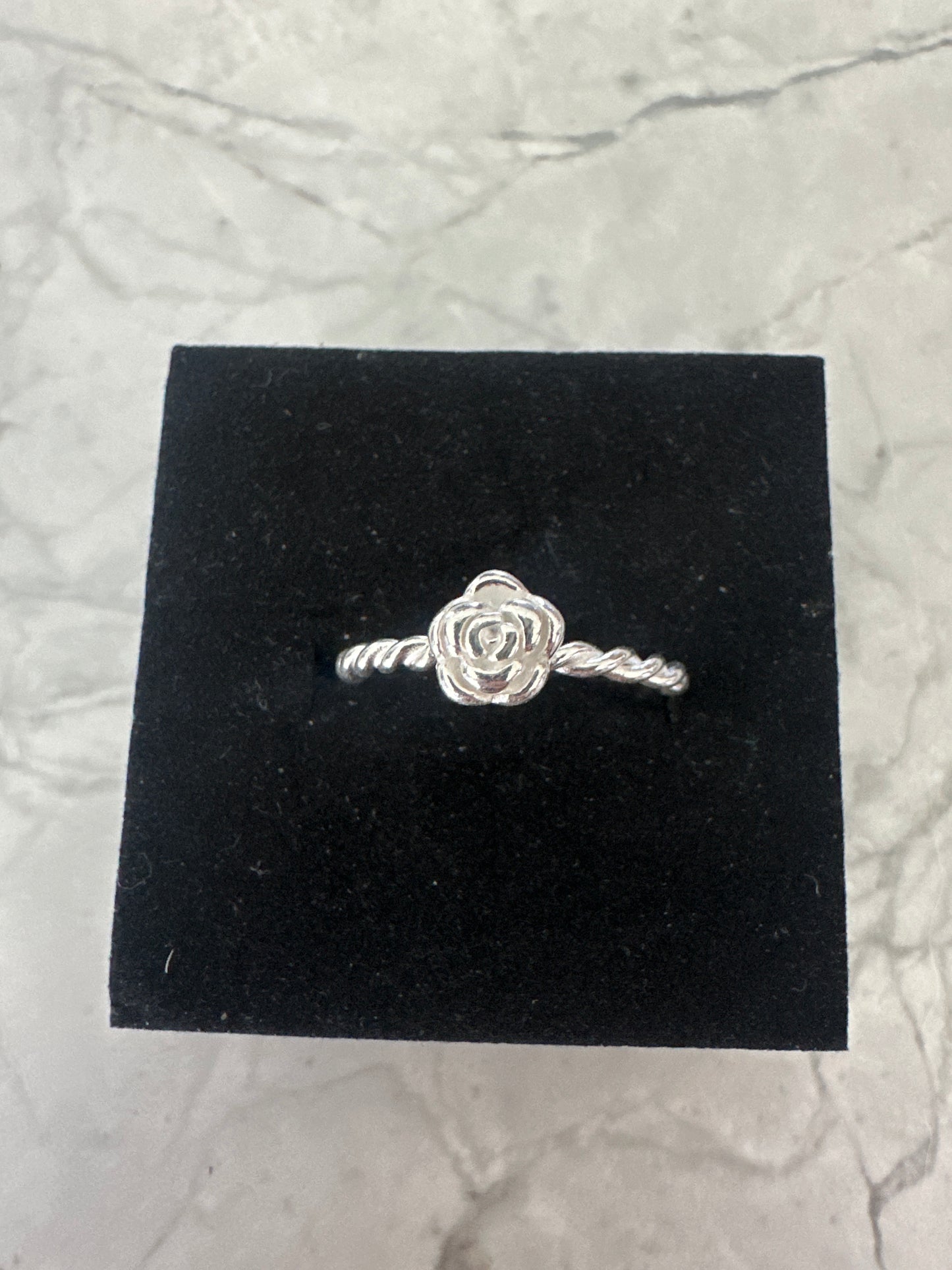 Rose Ring Silver