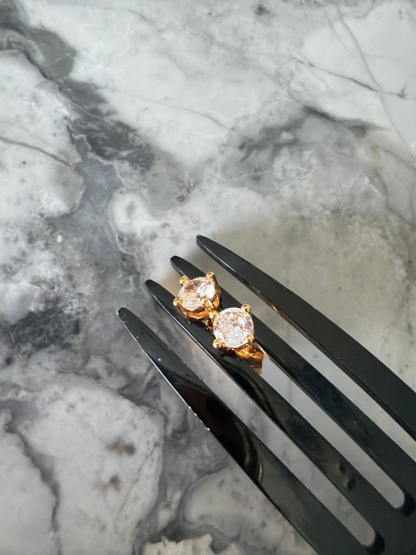 Vienna Small Everyday Zircon Studs | 18k Gold-Filled - Sale