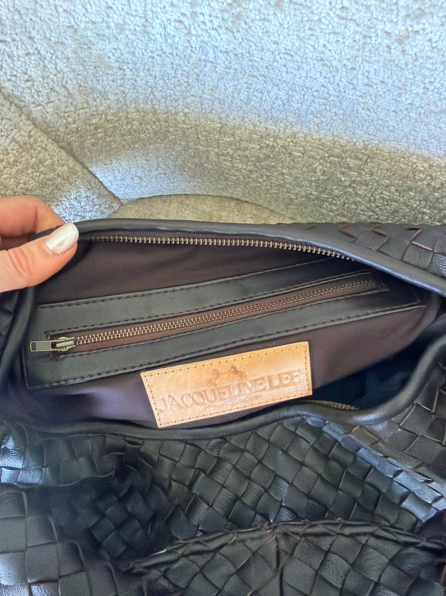 The Workhorse | Genuine Calf Leather Weave Everyday Bag