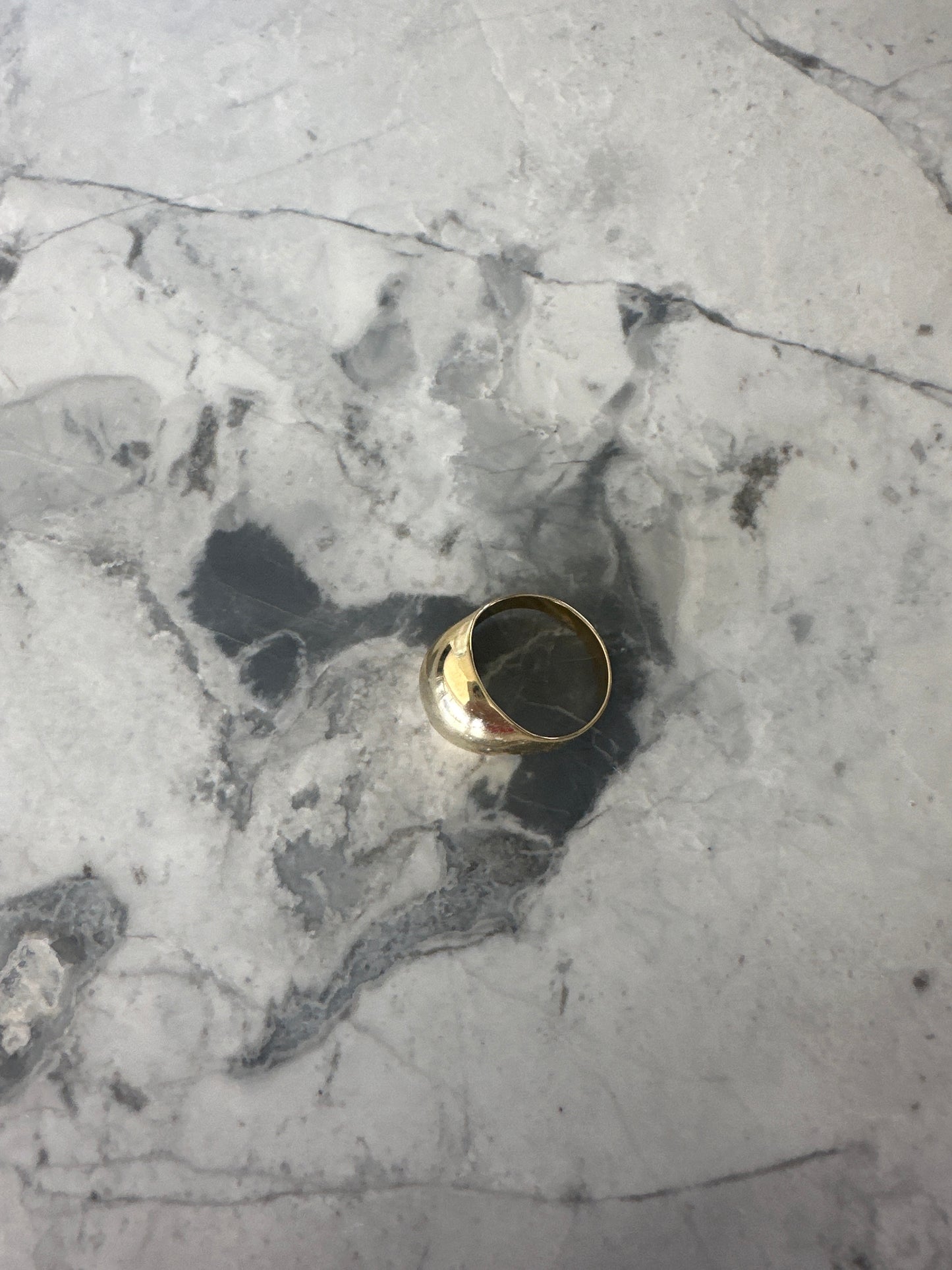 Dome Statement Gold Ring