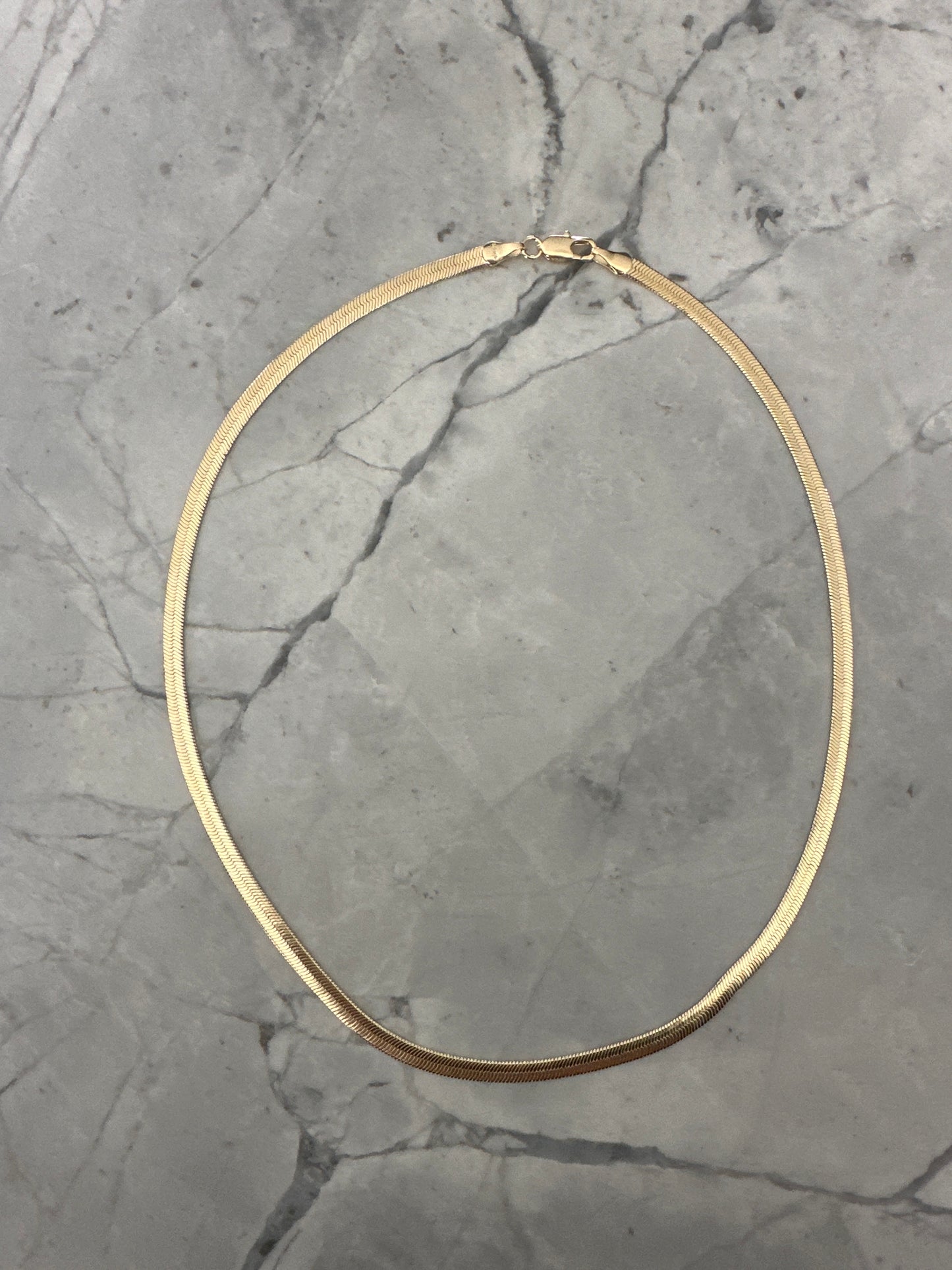 Thick Herrington Snake Chain Gold