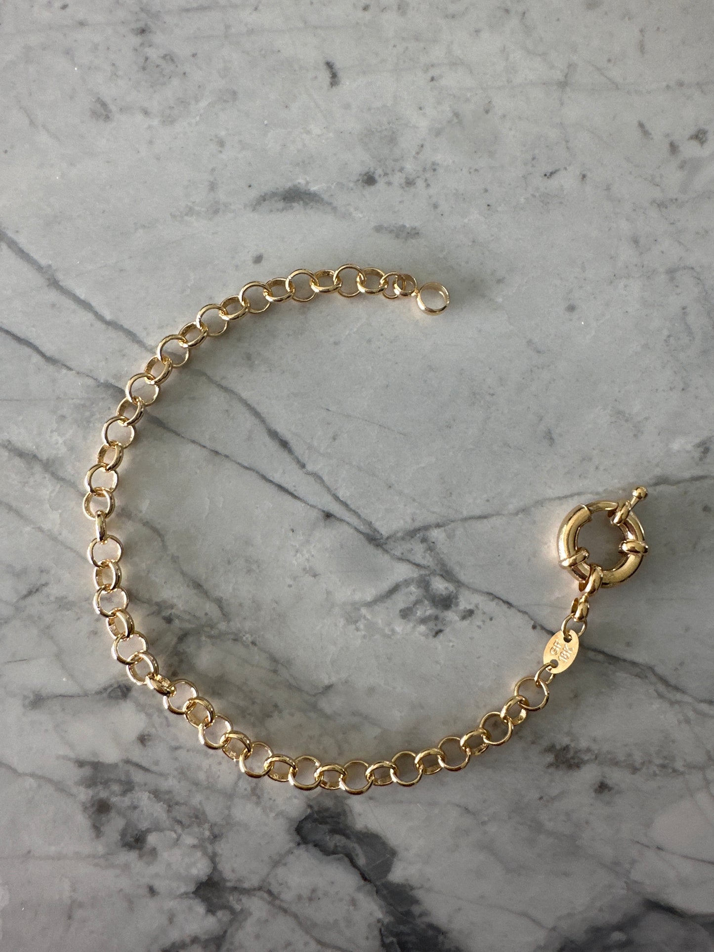 Rolo Gold Bracelet