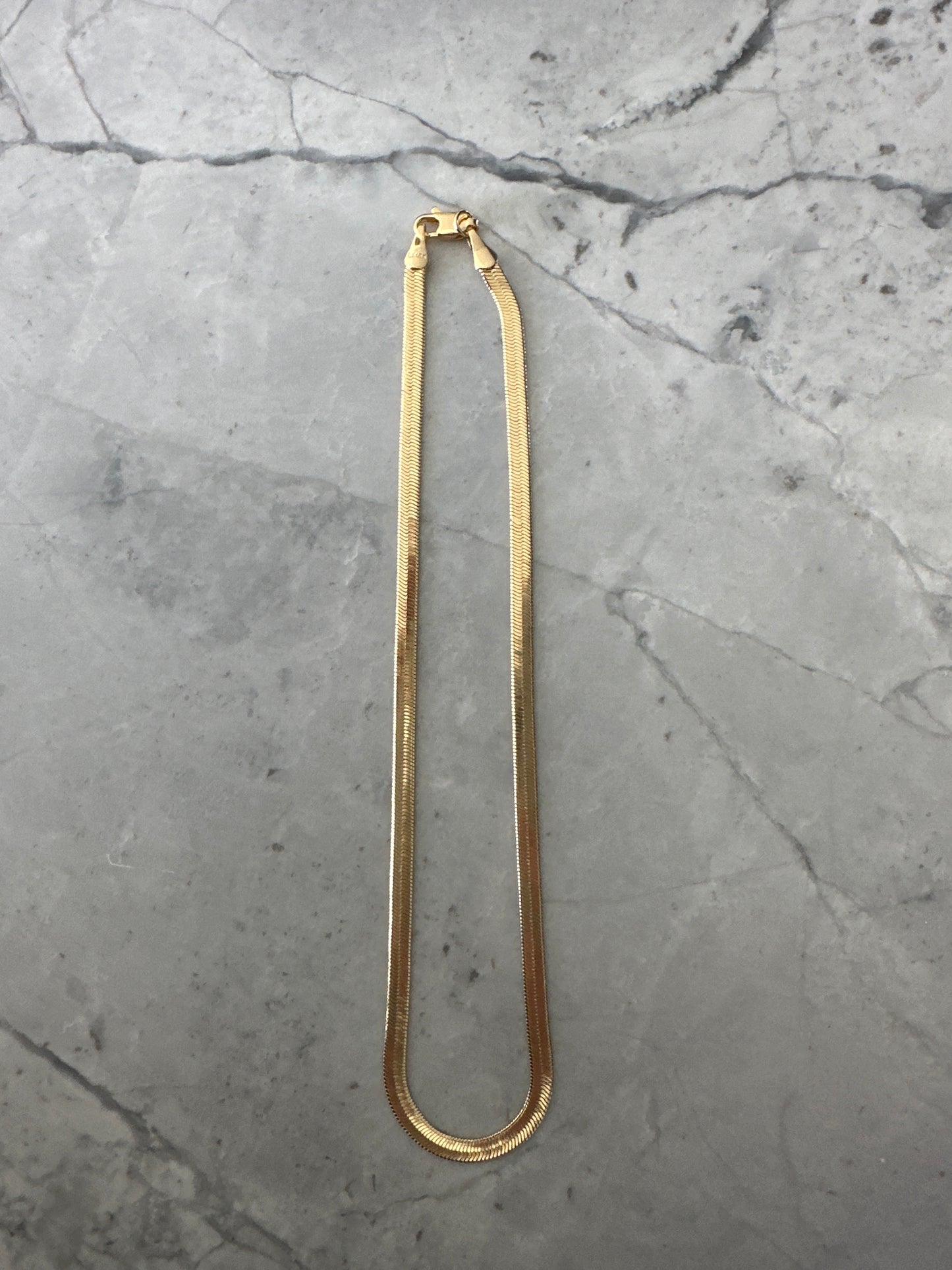 Thick Herrington Snake Chain Gold