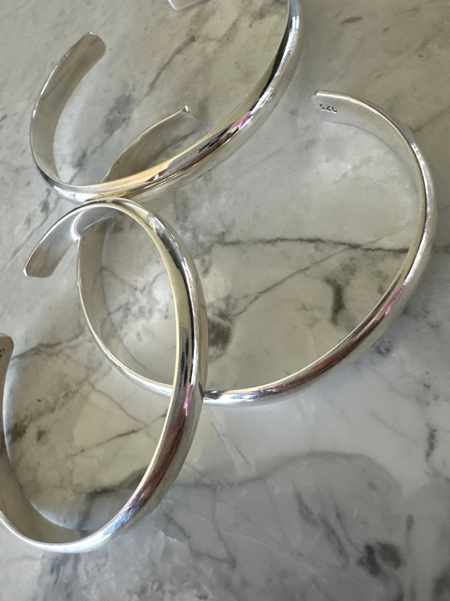 Solid Silver Cuff