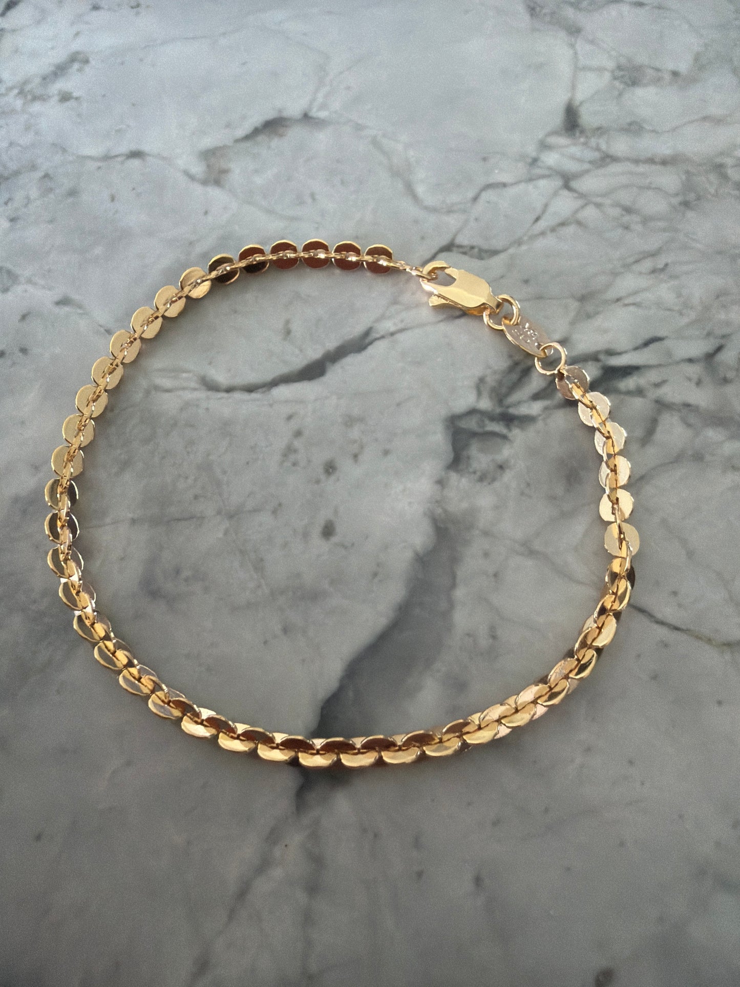 Wearable Art 4D bracelet 18k Gold-Filled sample sale