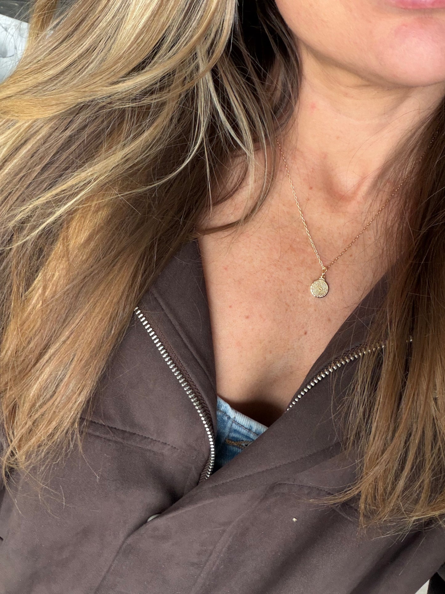 Solstice Pendant Necklace | 18k Gold-Filled