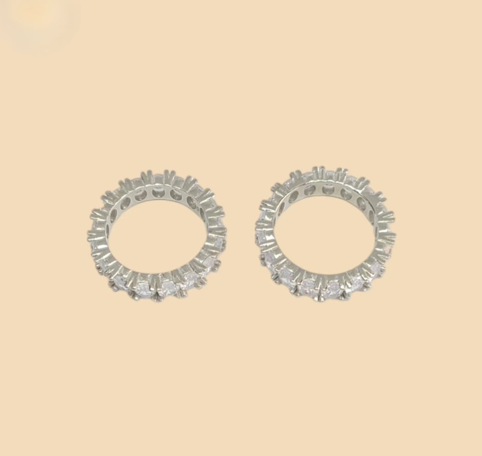 Eternity Ring 925 Sterling Silver