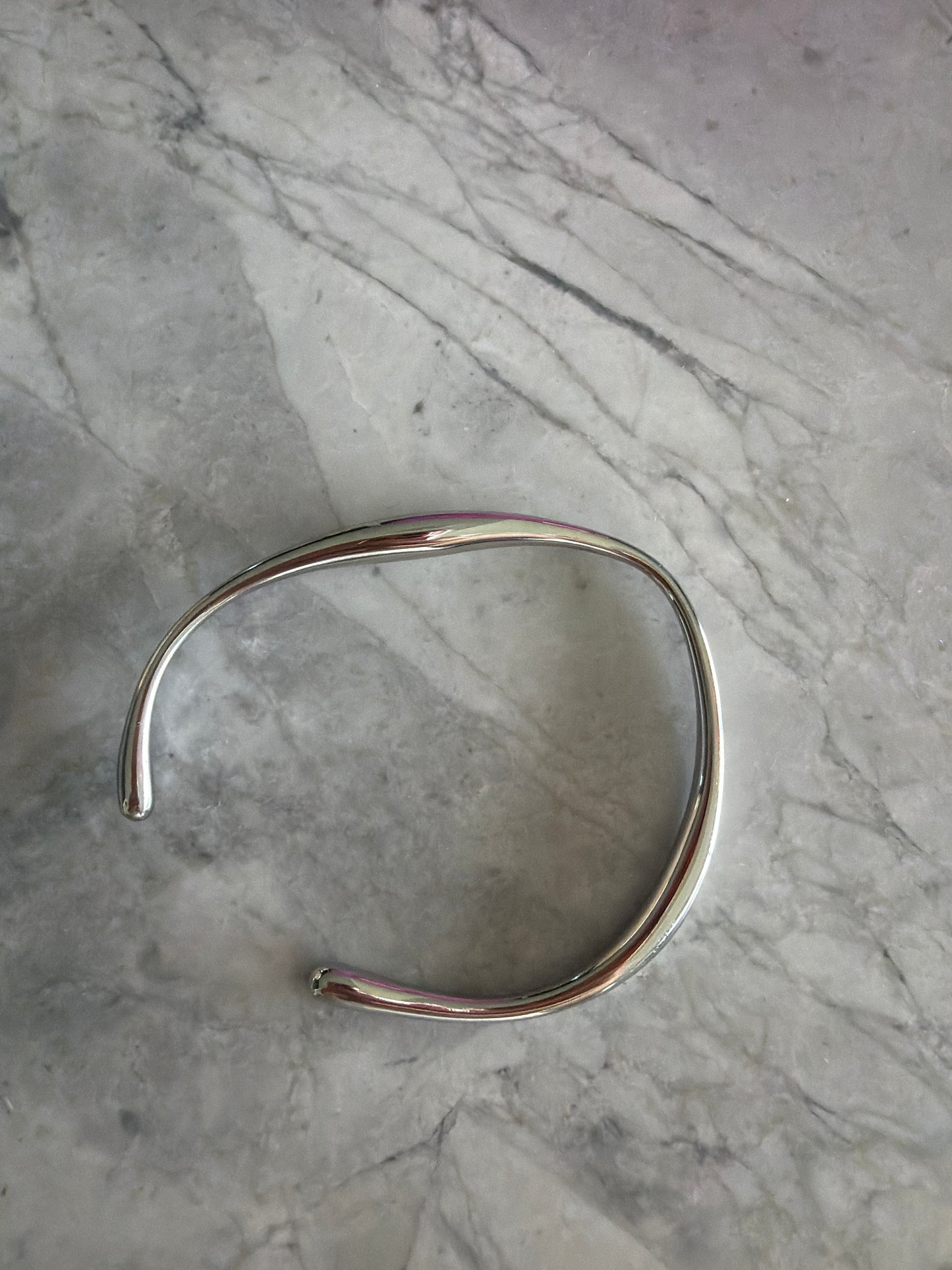 Aaron Asymmetric Cuff Silver or Gold (Sample Sale)