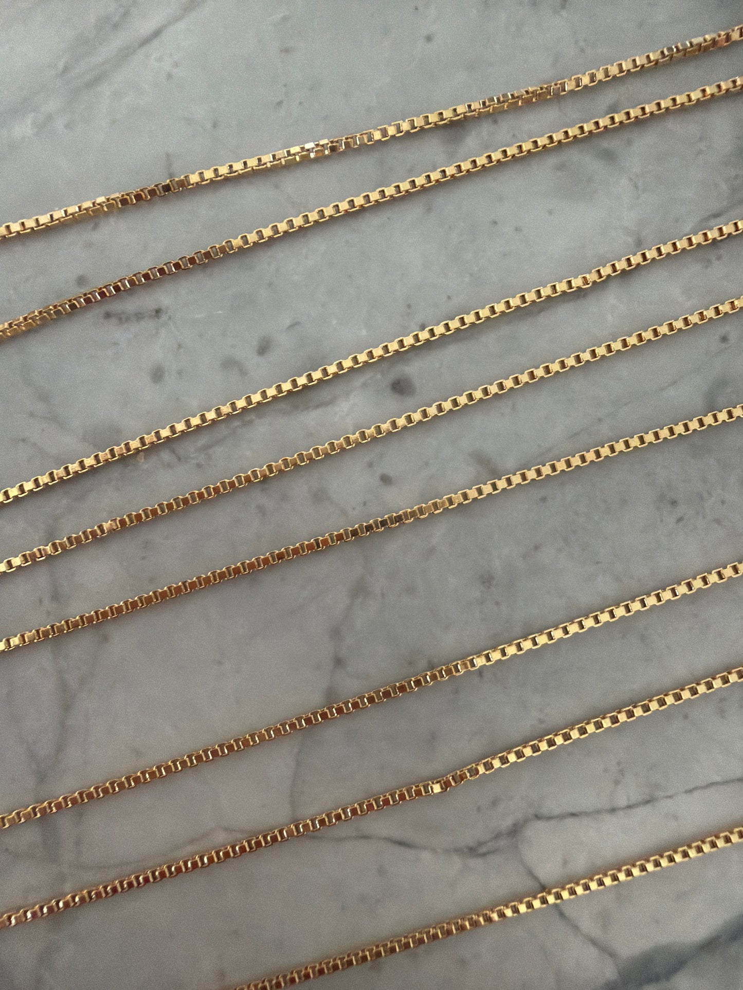Box Chain Bracelet | 18k Gold-Filled (Sample sale)