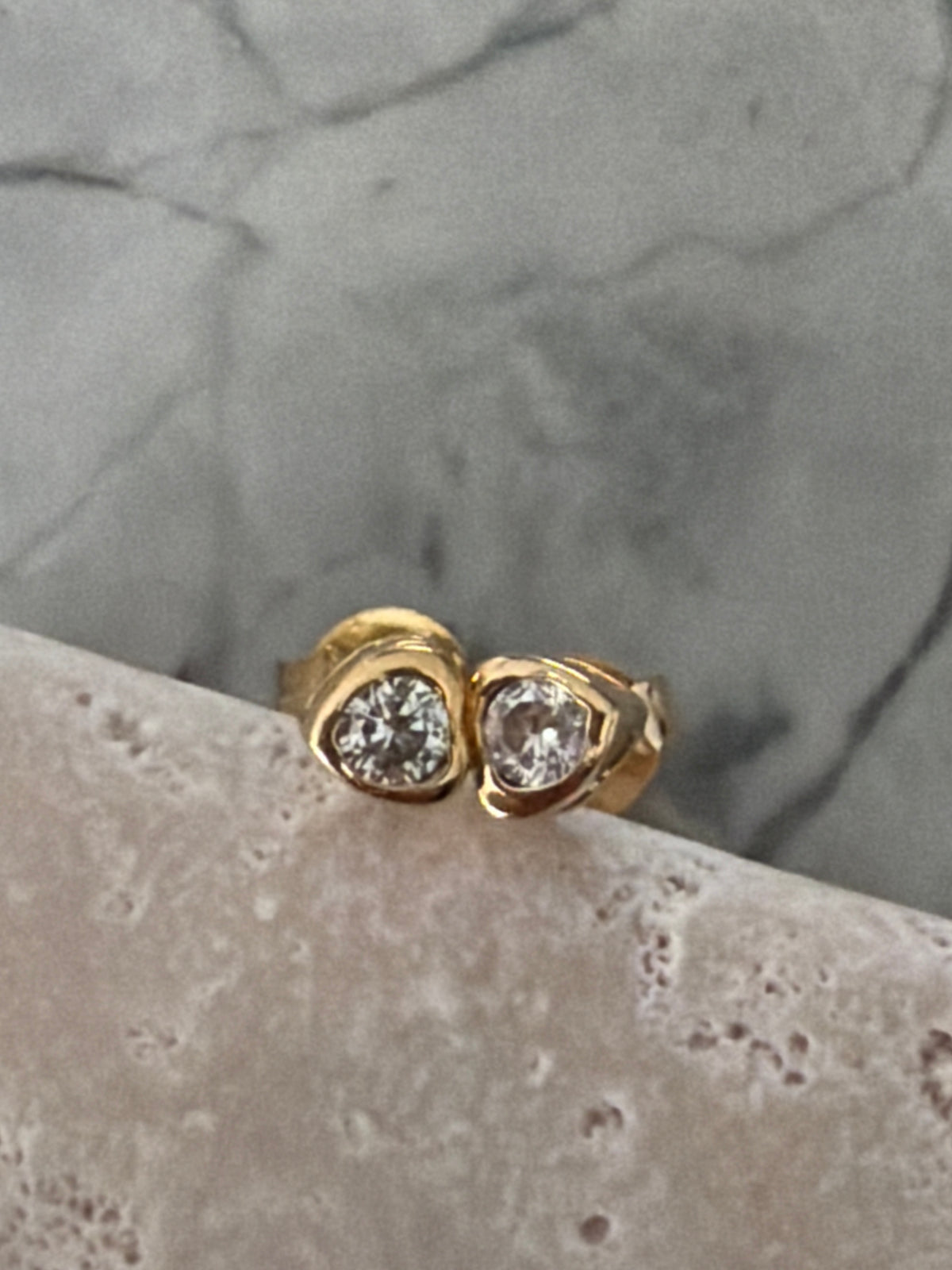 Cute Zircon Necklace & Earrings Set | 18k Gold-Filled