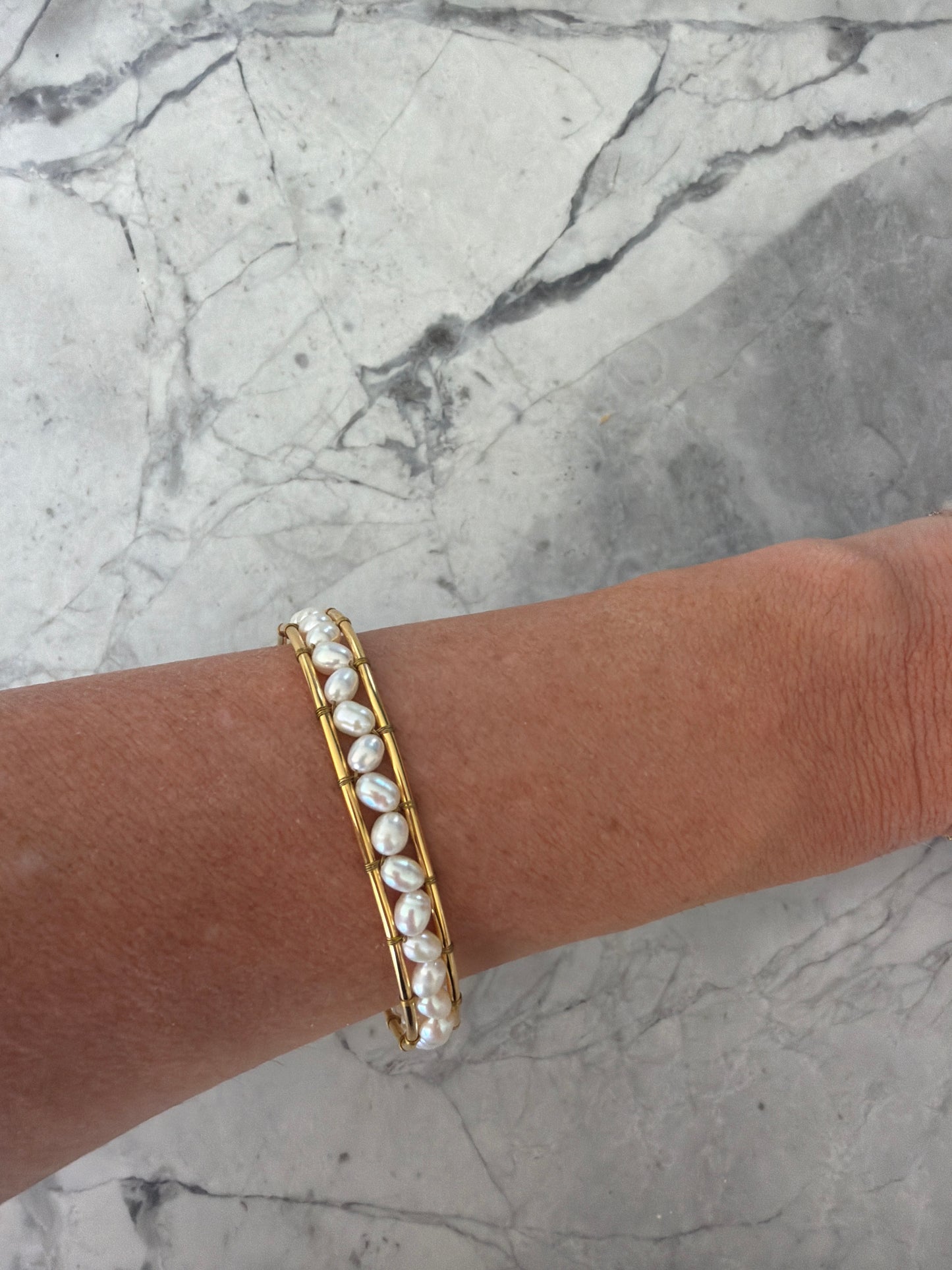 Aurelia Celeste Pearl Cuff