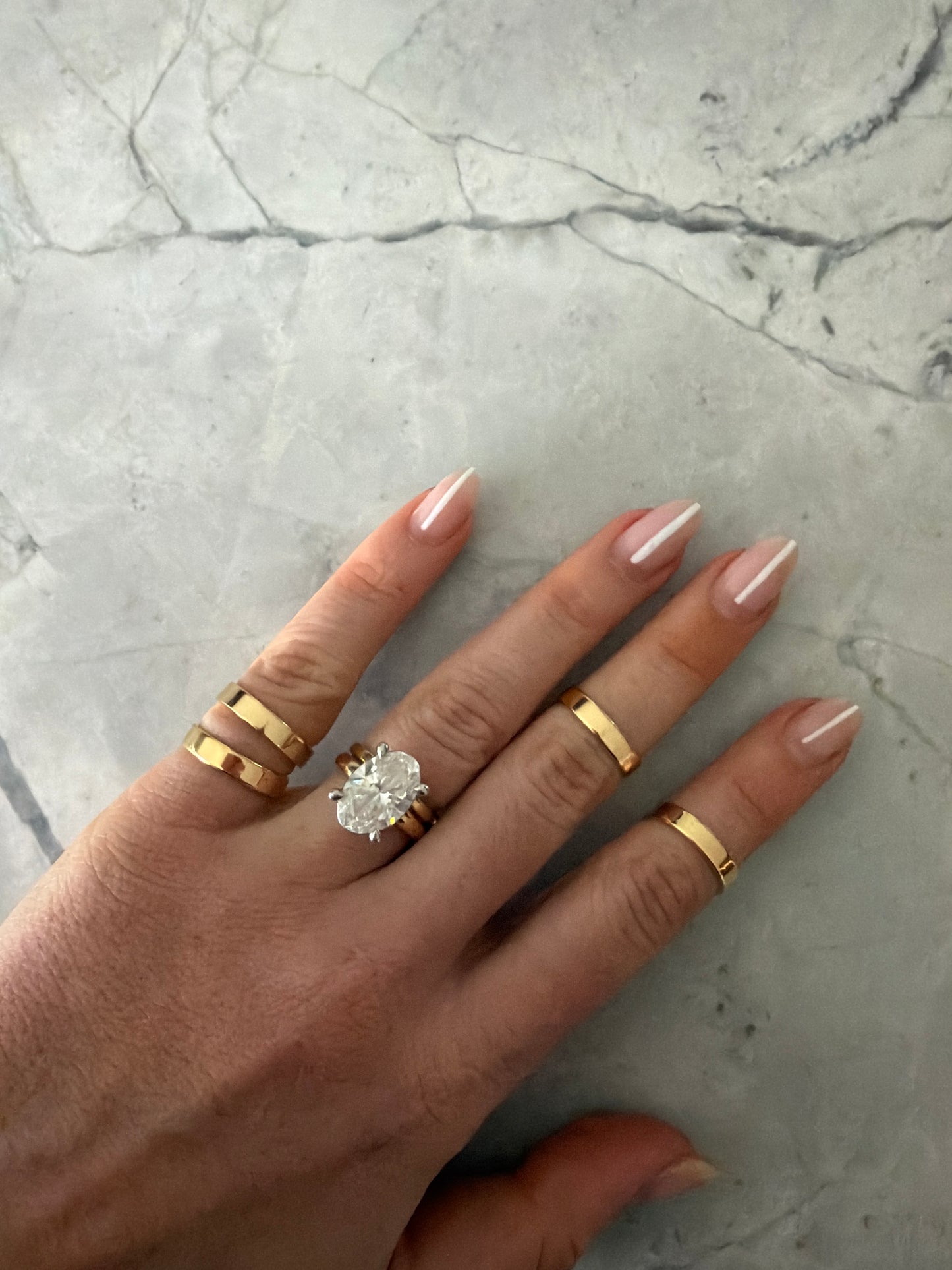 Sunny Wide Band Pinky Ring | 18k Gold-Filled
