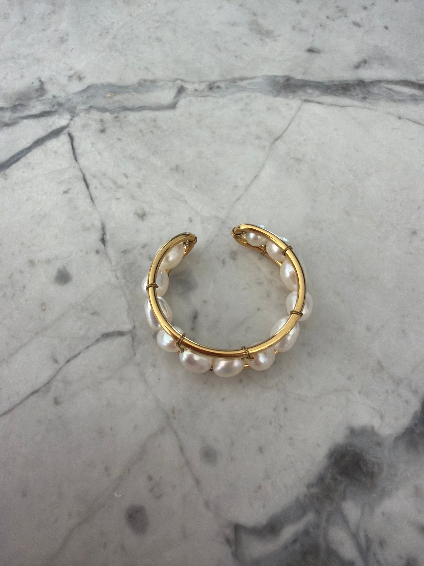 Aurelia Celeste Pearl Ring