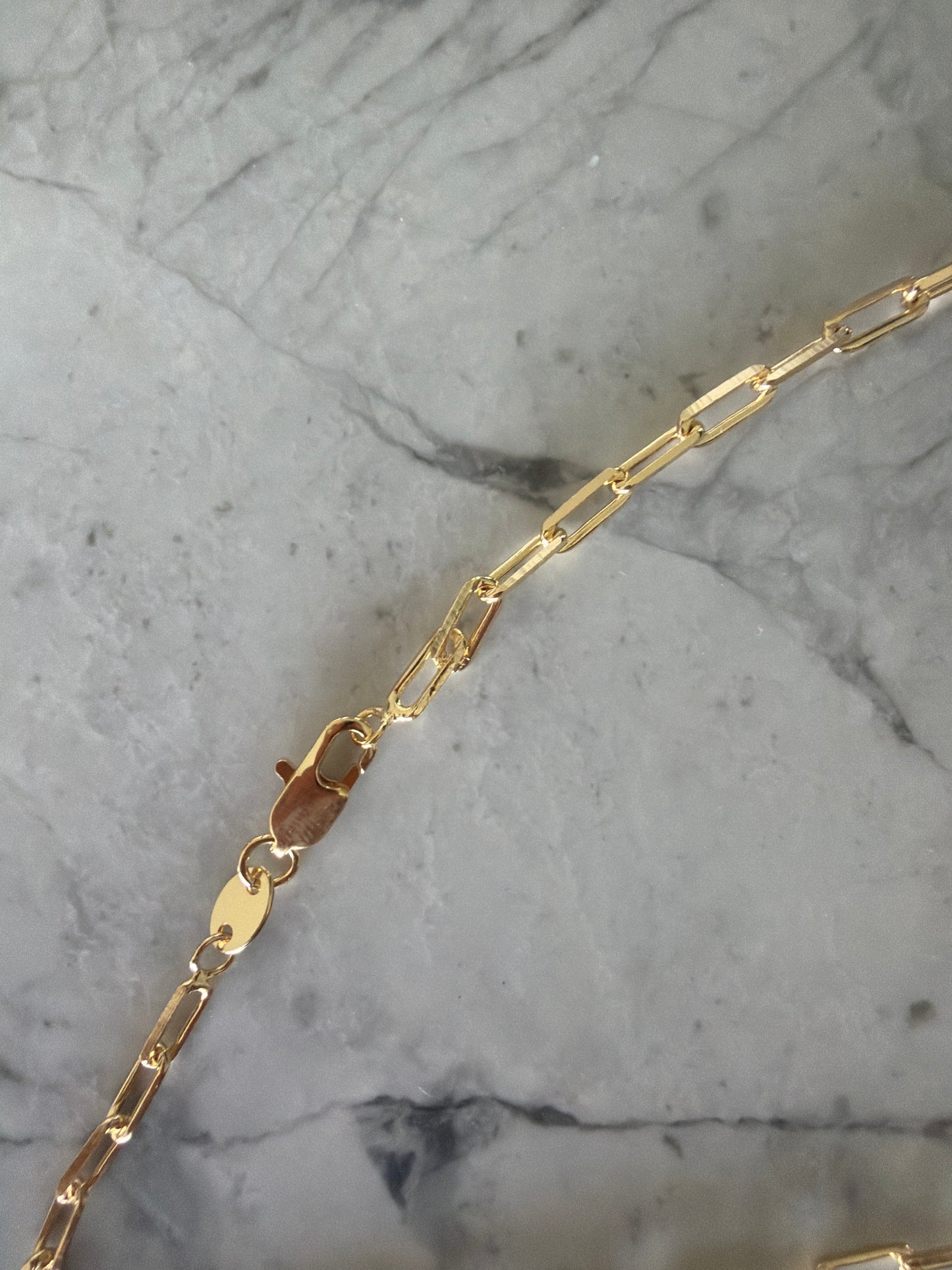 Rae Stackable Paperclip Links Necklace