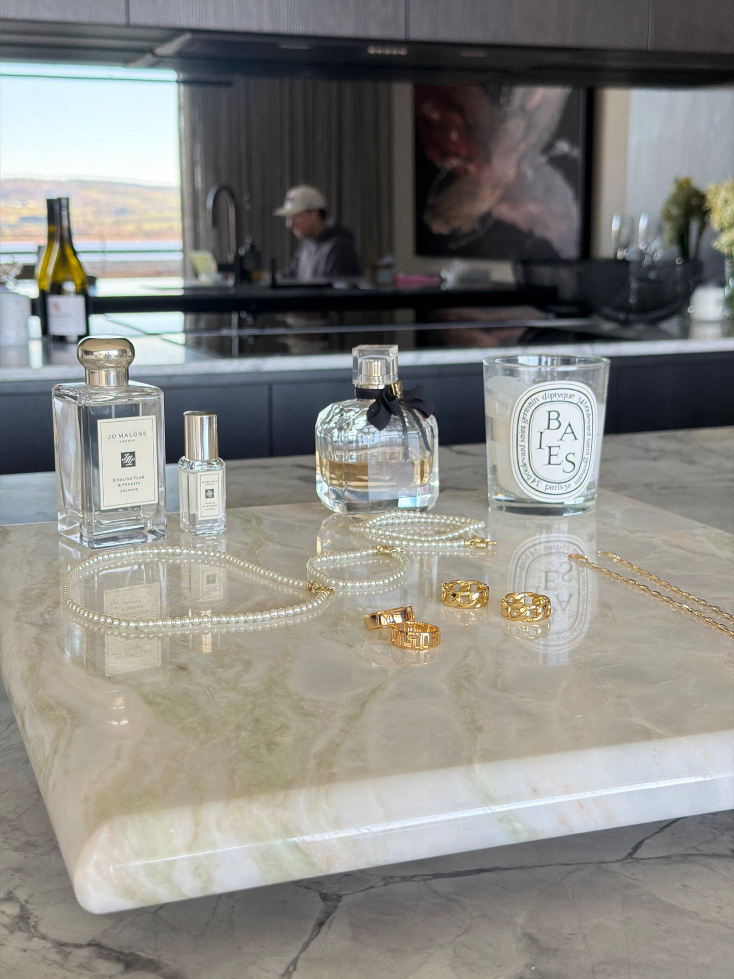 One-of-a-Kind Onyx Marble Slab For The Home