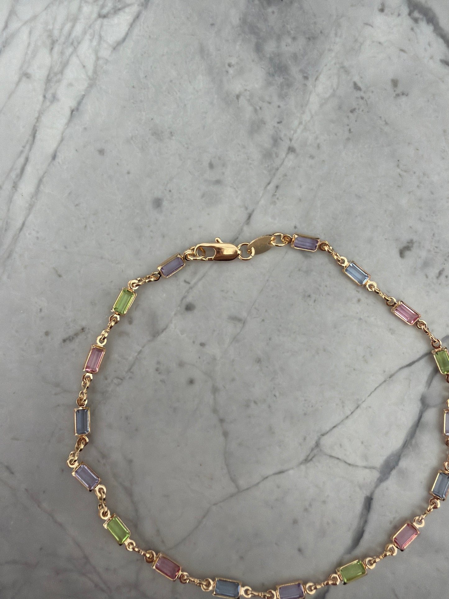 Sorbet Gems Anklet