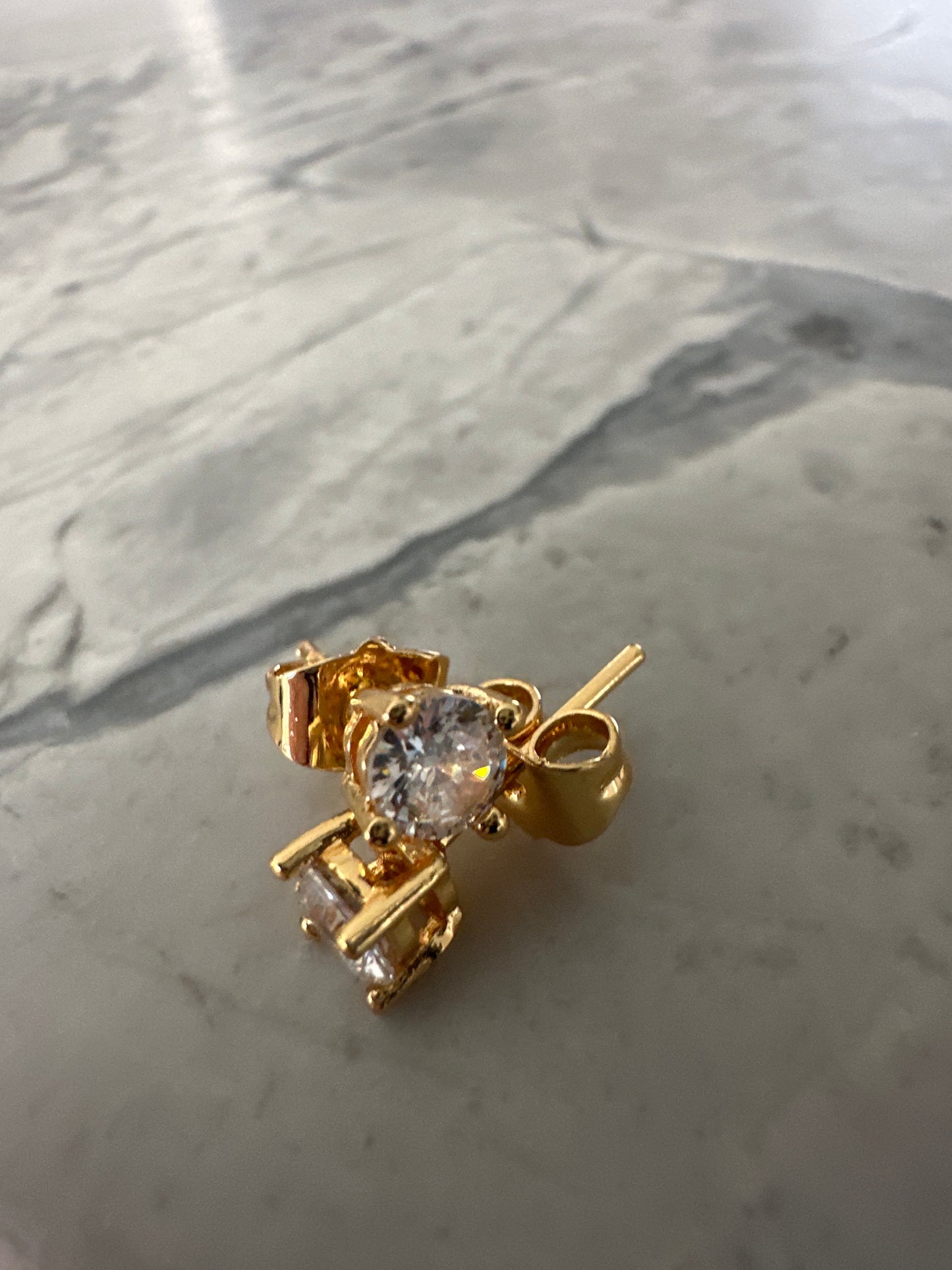 Everyday Stud Earrings Gold