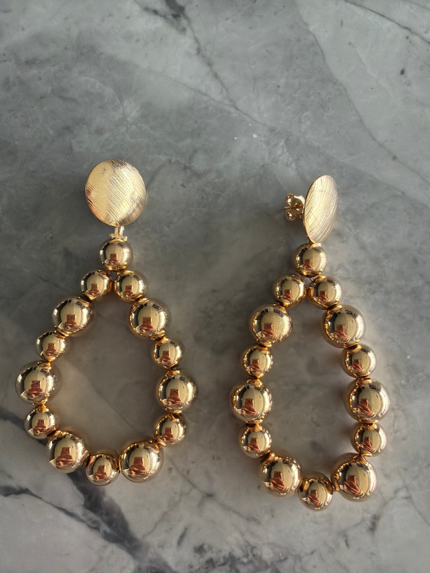 Balls earrings (match adjustable balls bangle) WAREHOUSE SALE