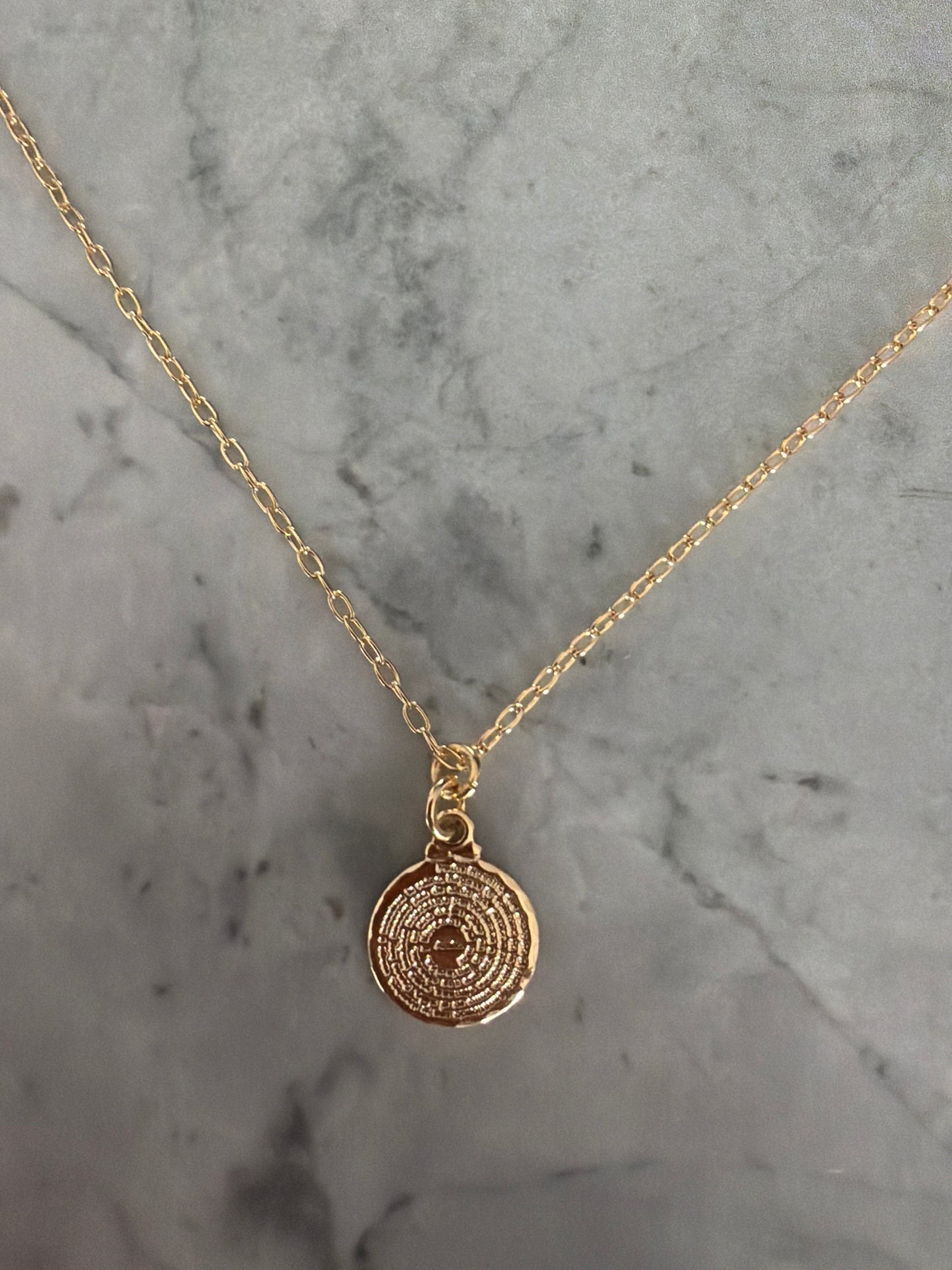 Solstice Pendant Necklace | 18k Gold-Filled