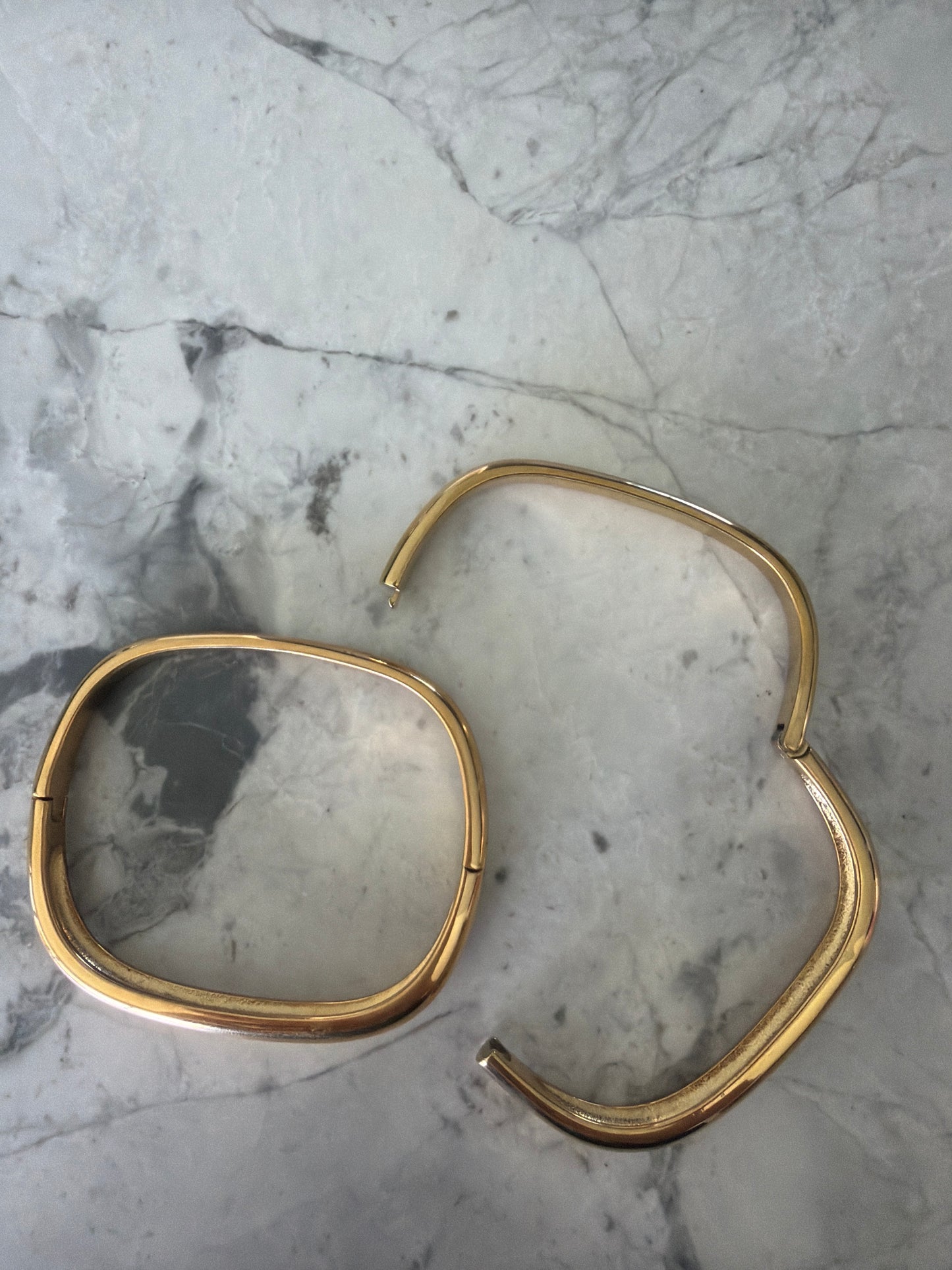 Openable Gold Classic Bangle SALE