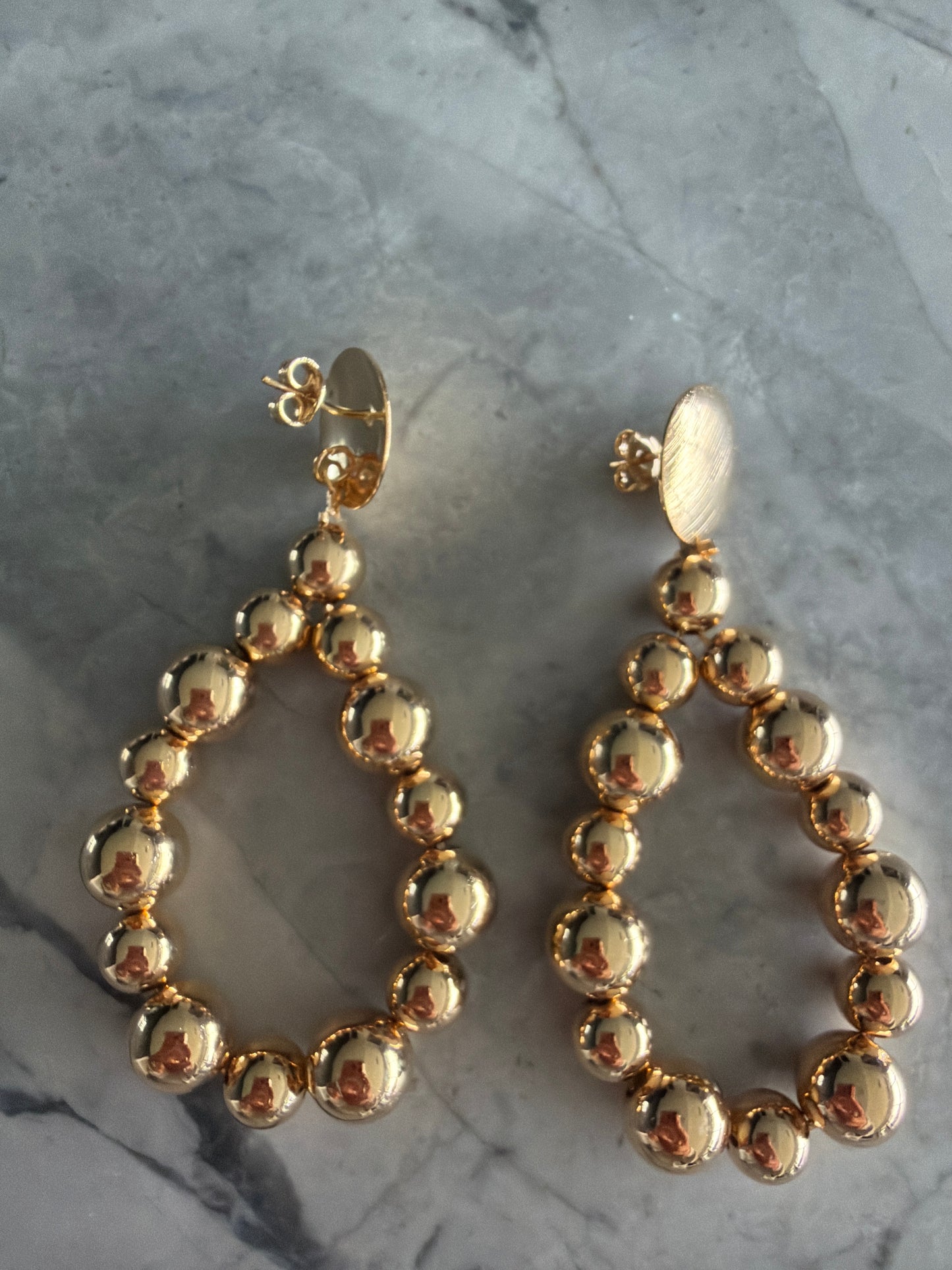 Balls earrings (match adjustable balls bangle) WAREHOUSE SALE