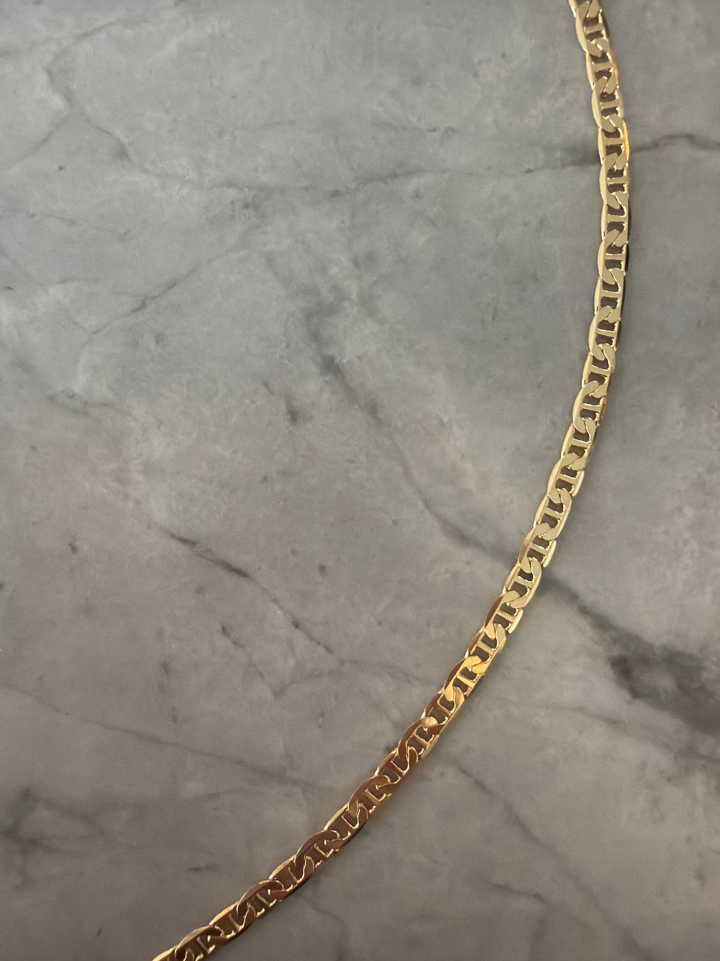 Italian links necklace | 18k gold filled