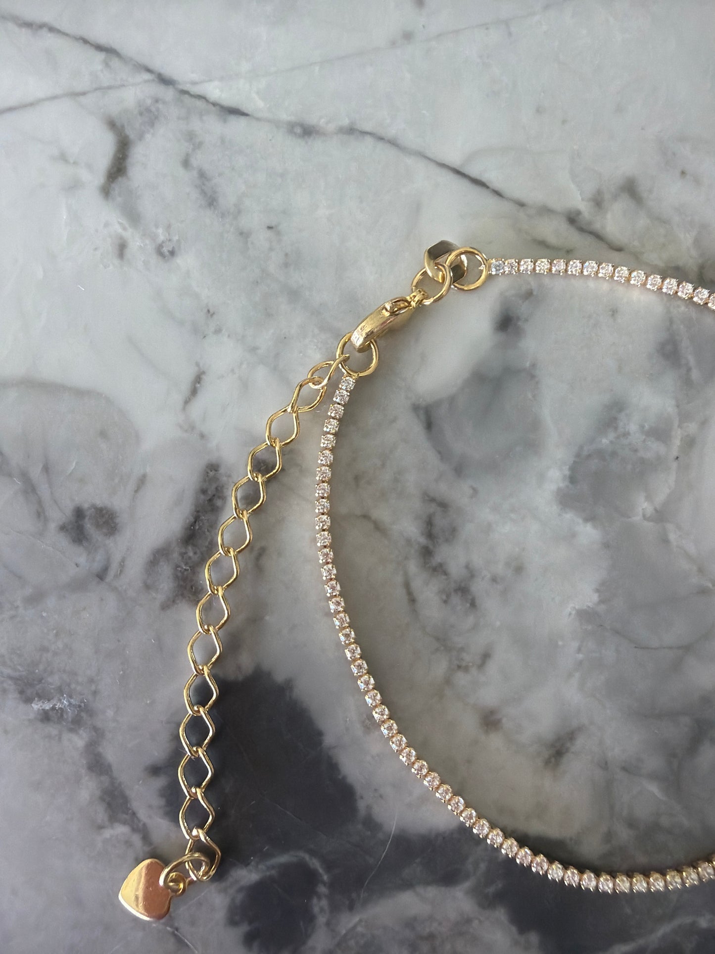 Francesca Dainty Tennis Bracelet | 18k gold-filled SALE