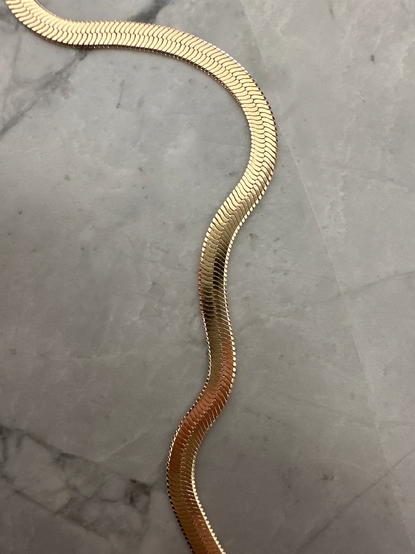 Thick Herrington Snake Chain Gold