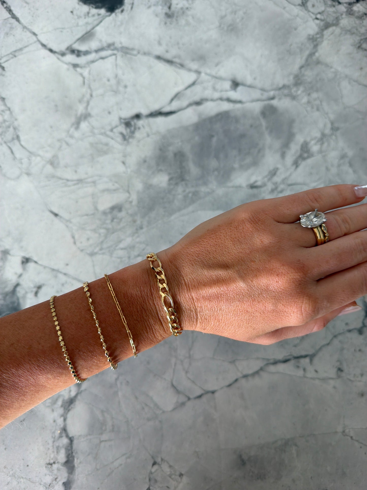 Statement Tuscany 18k Gold-Filled Bracelet