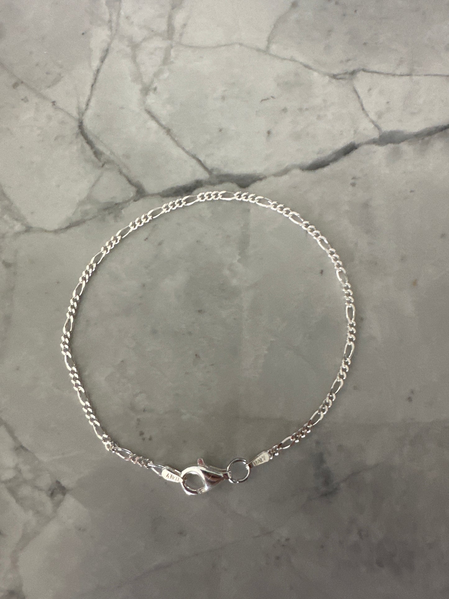 Dainty Cuban Bracelet Silver