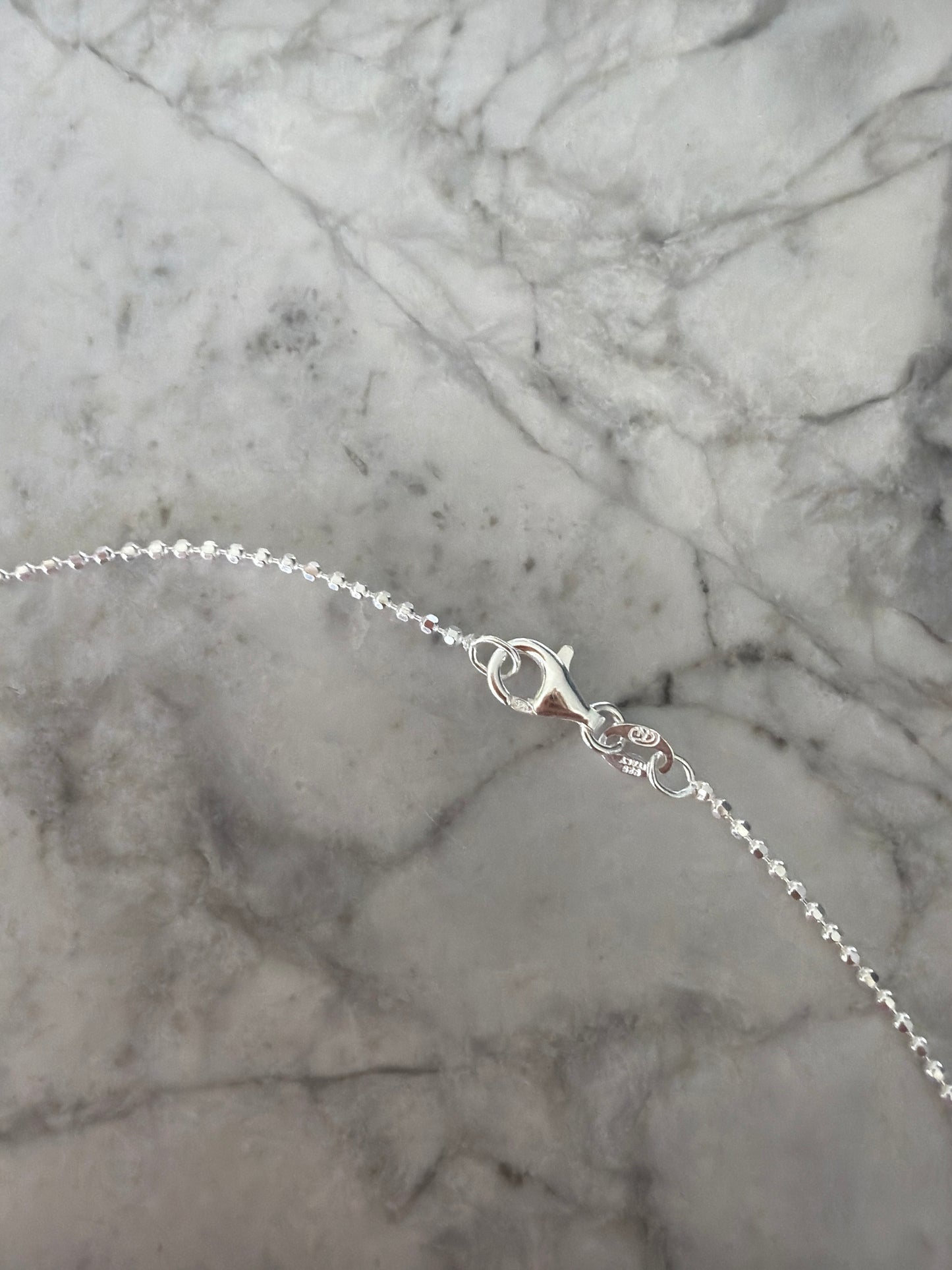 Sterling Silver Tiny Bead Necklace (archive sale)