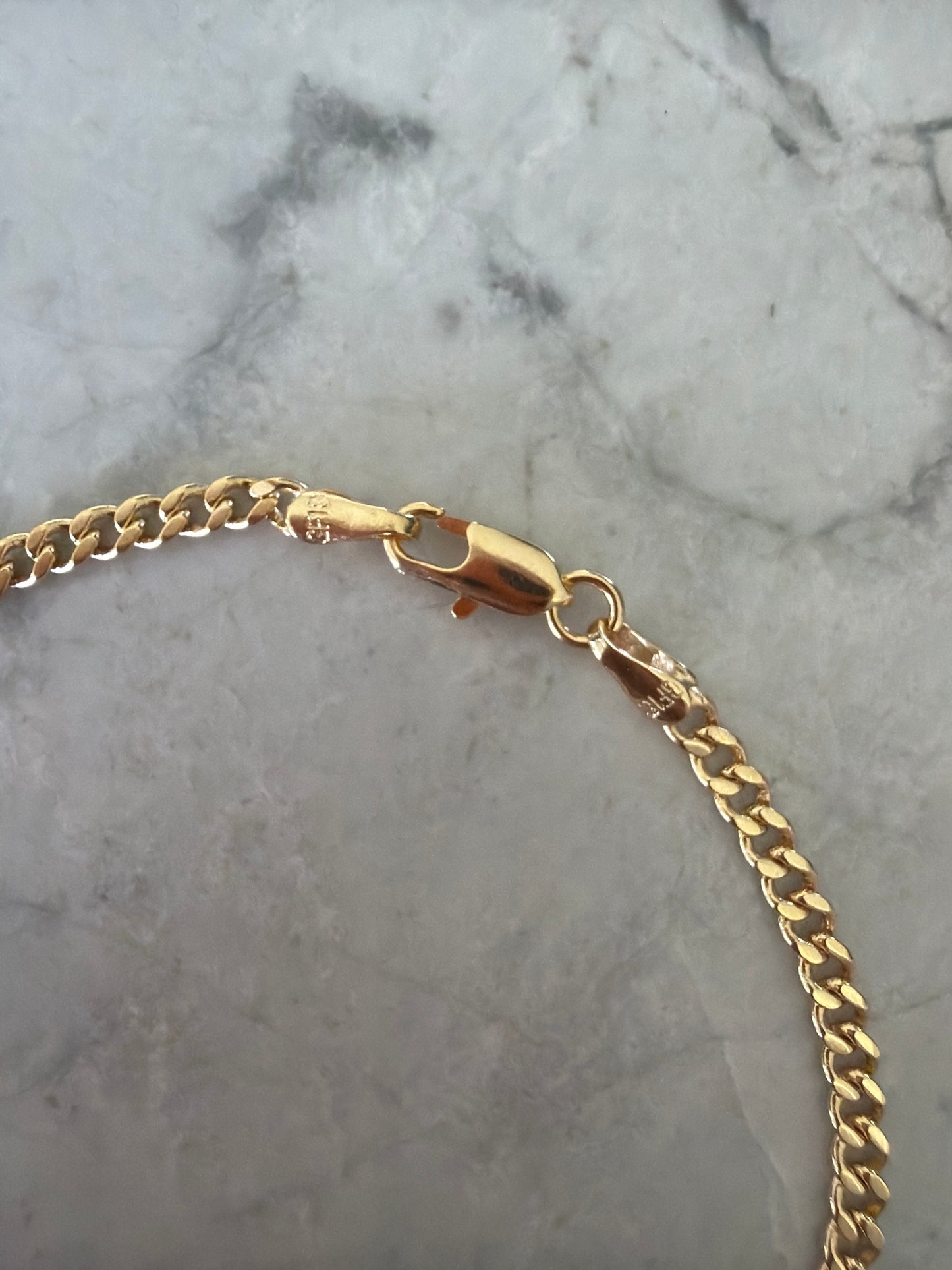 Curtis Cuban Chain Bracelet – 18K Gold-Filled