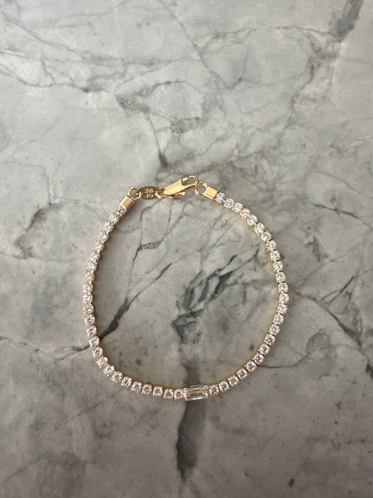Tennis Bracelet Gold