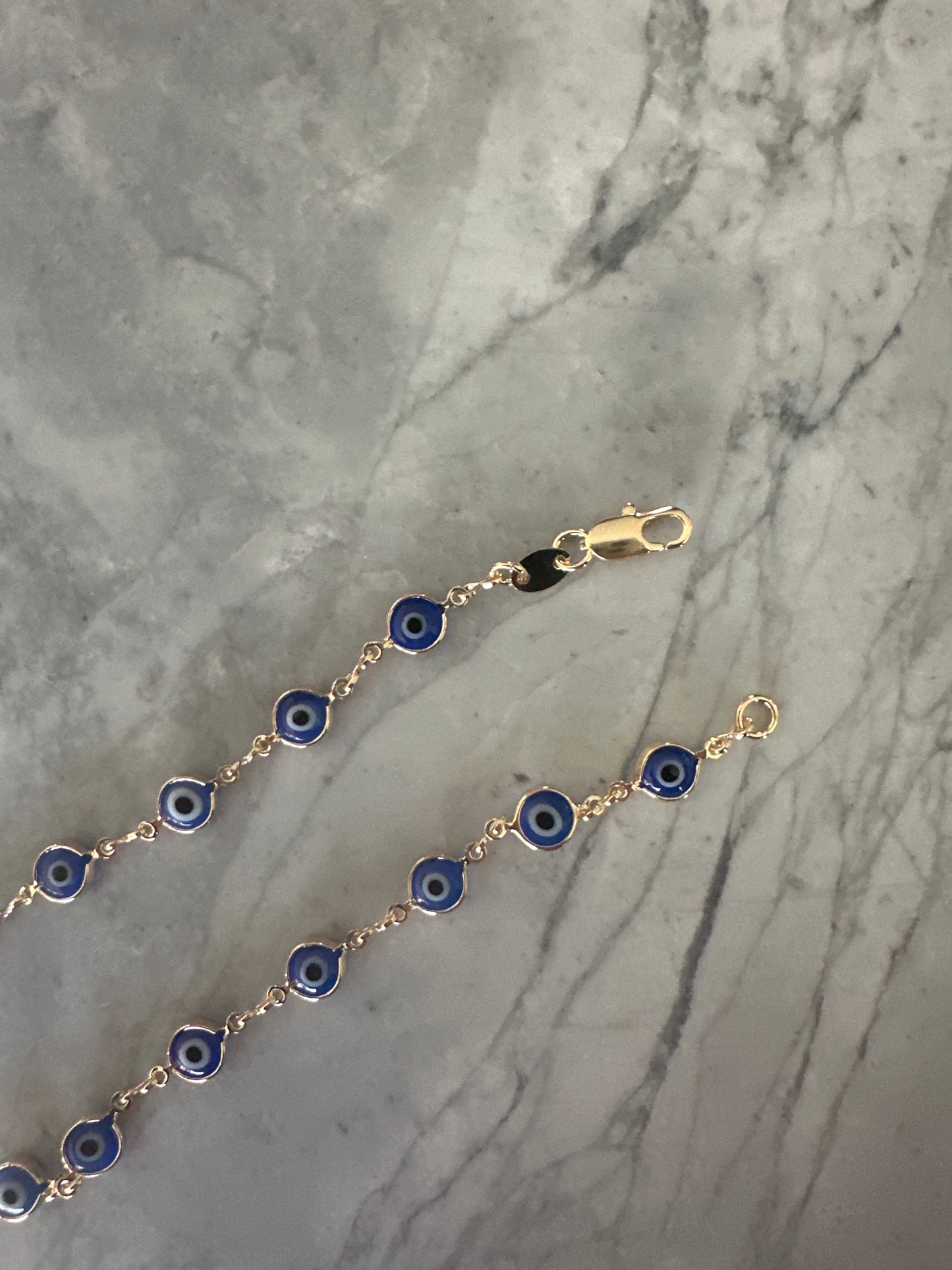 Evil Eye Gold Bracelet