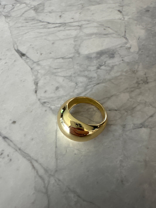 Dome Statement Gold Ring