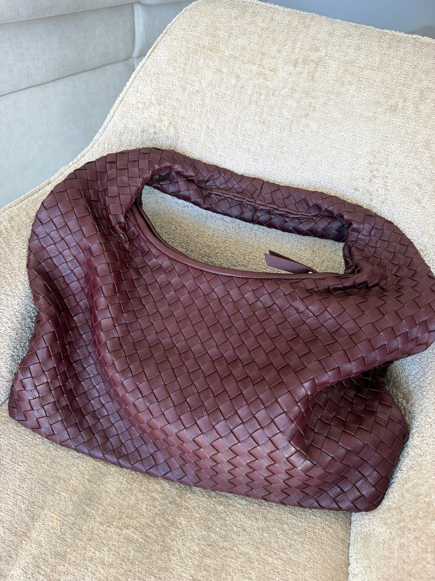 The Workhorse | Genuine Calf Leather Weave Everyday Bag