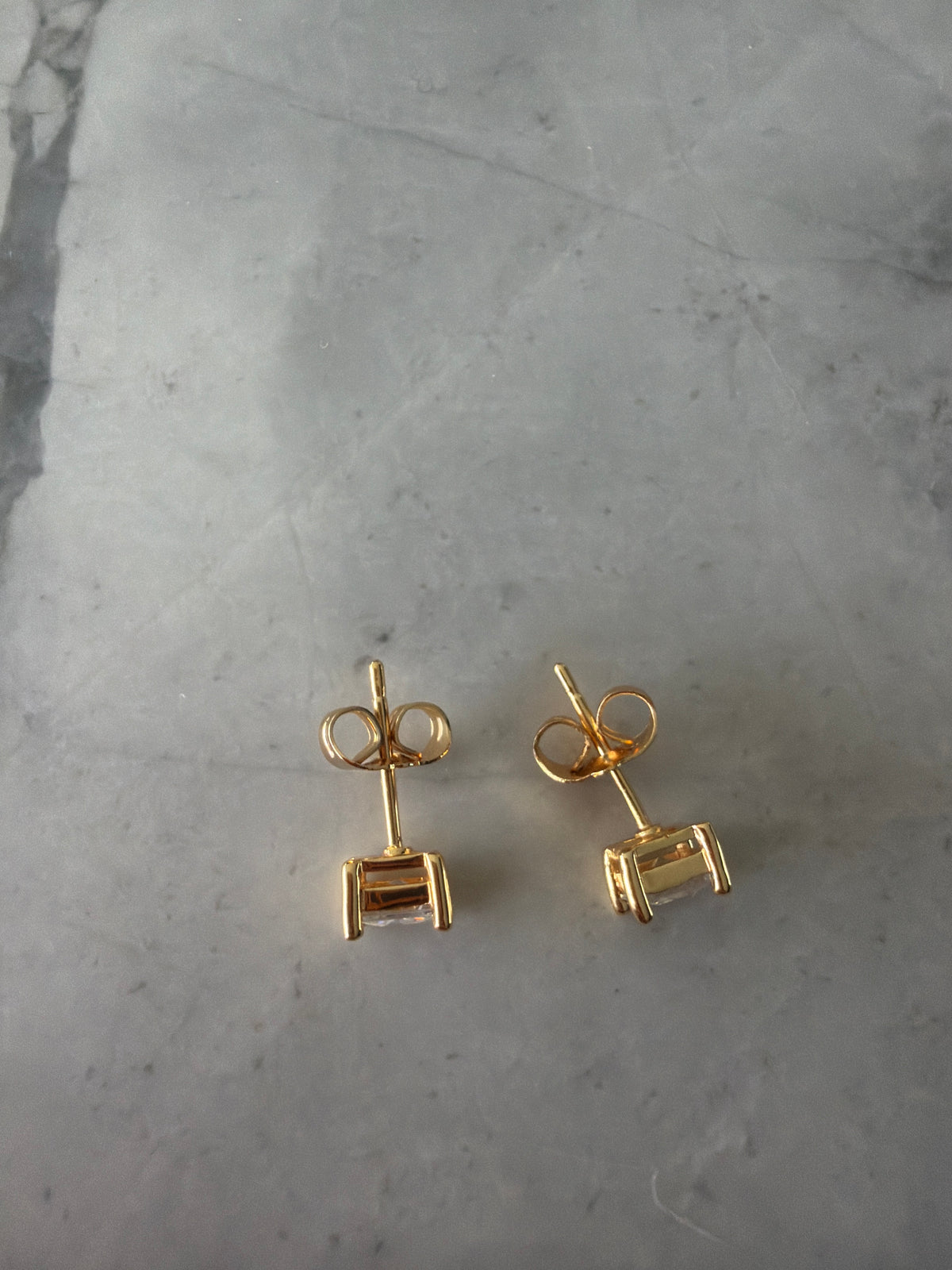 Everyday Hypoallergenic Square Stud Earrings | 18k Gold-Filled