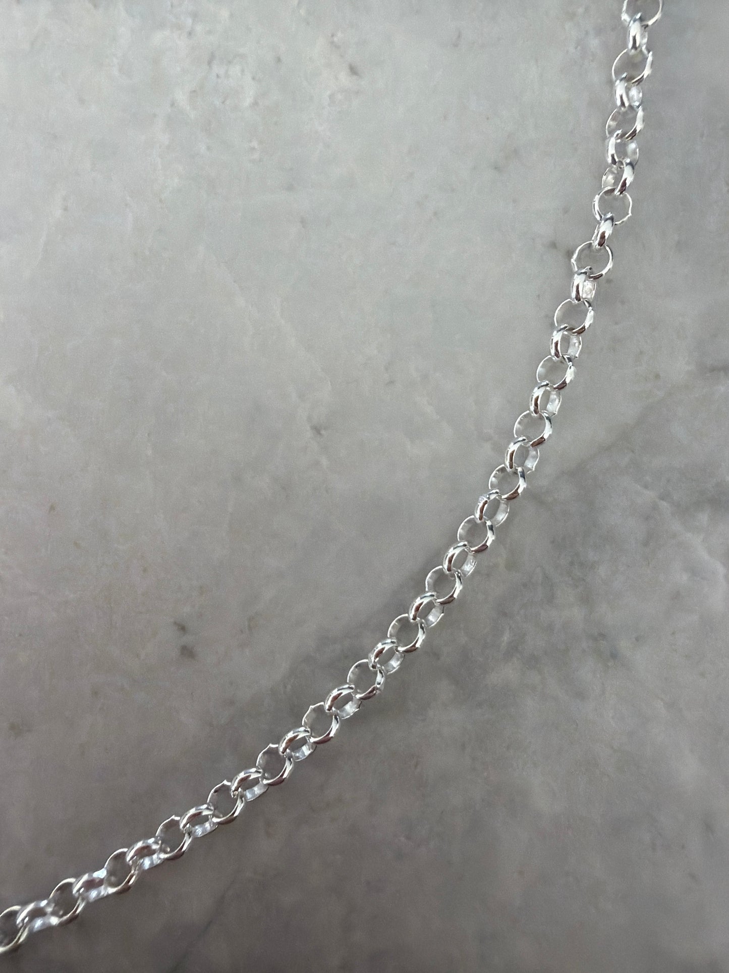 Naomi Rolo Chain Necklace | Sterling Silver