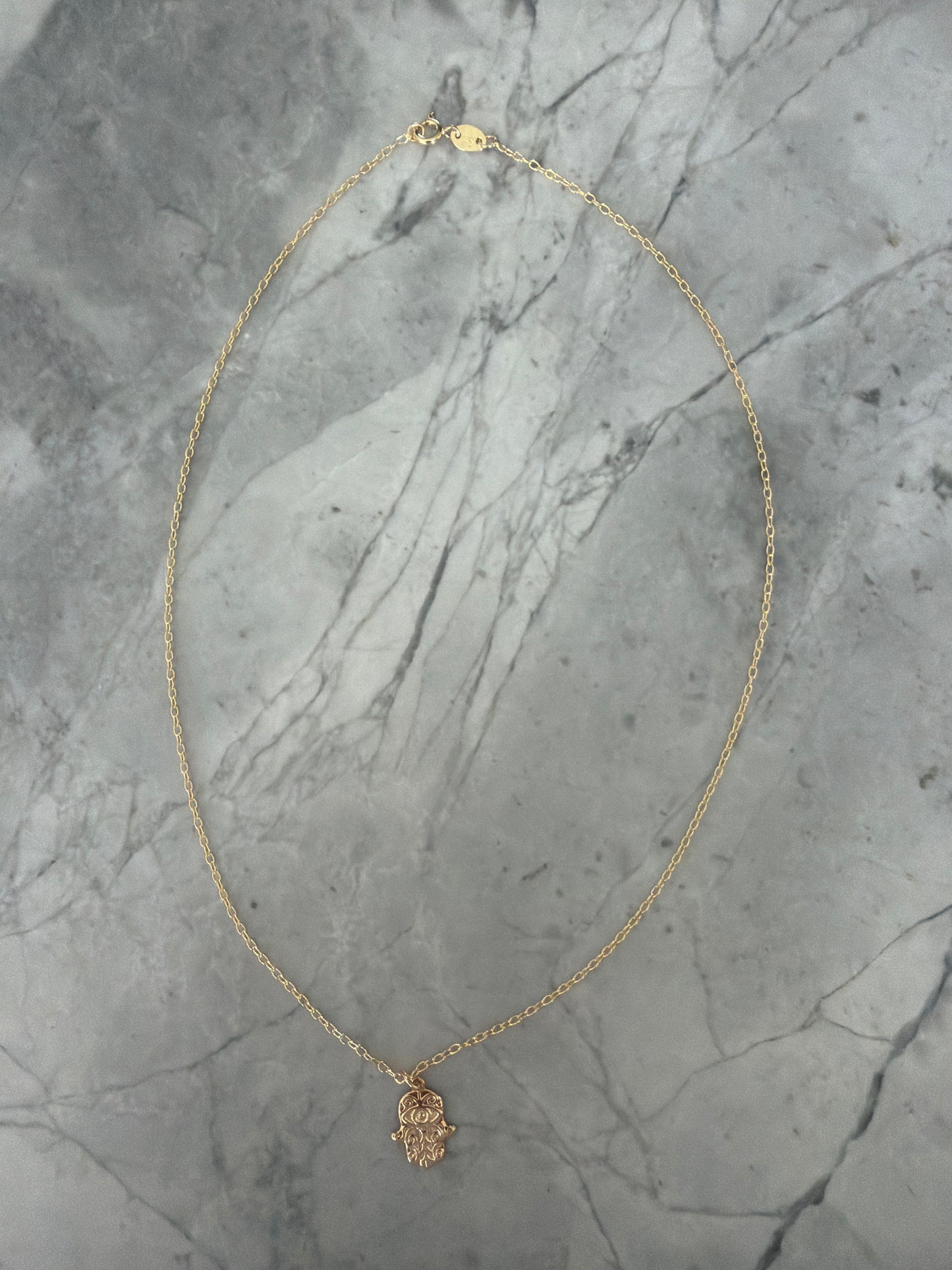 Good Luck Charm Necklace – 18K Gold-Filled (Sample Sale)