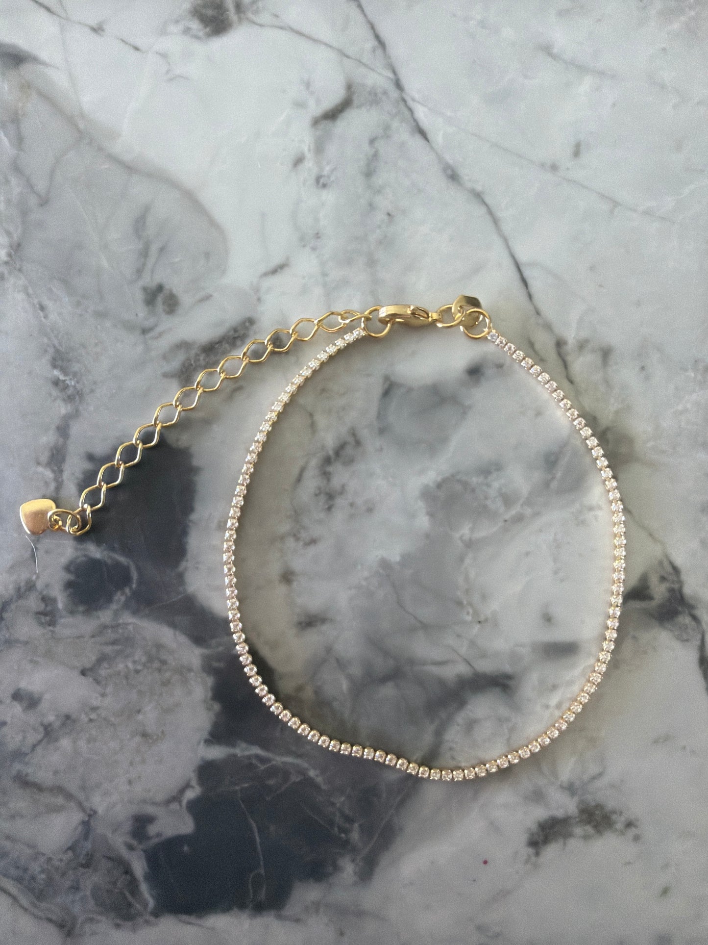 Francesca Dainty Tennis Bracelet | 18k gold-filled SALE