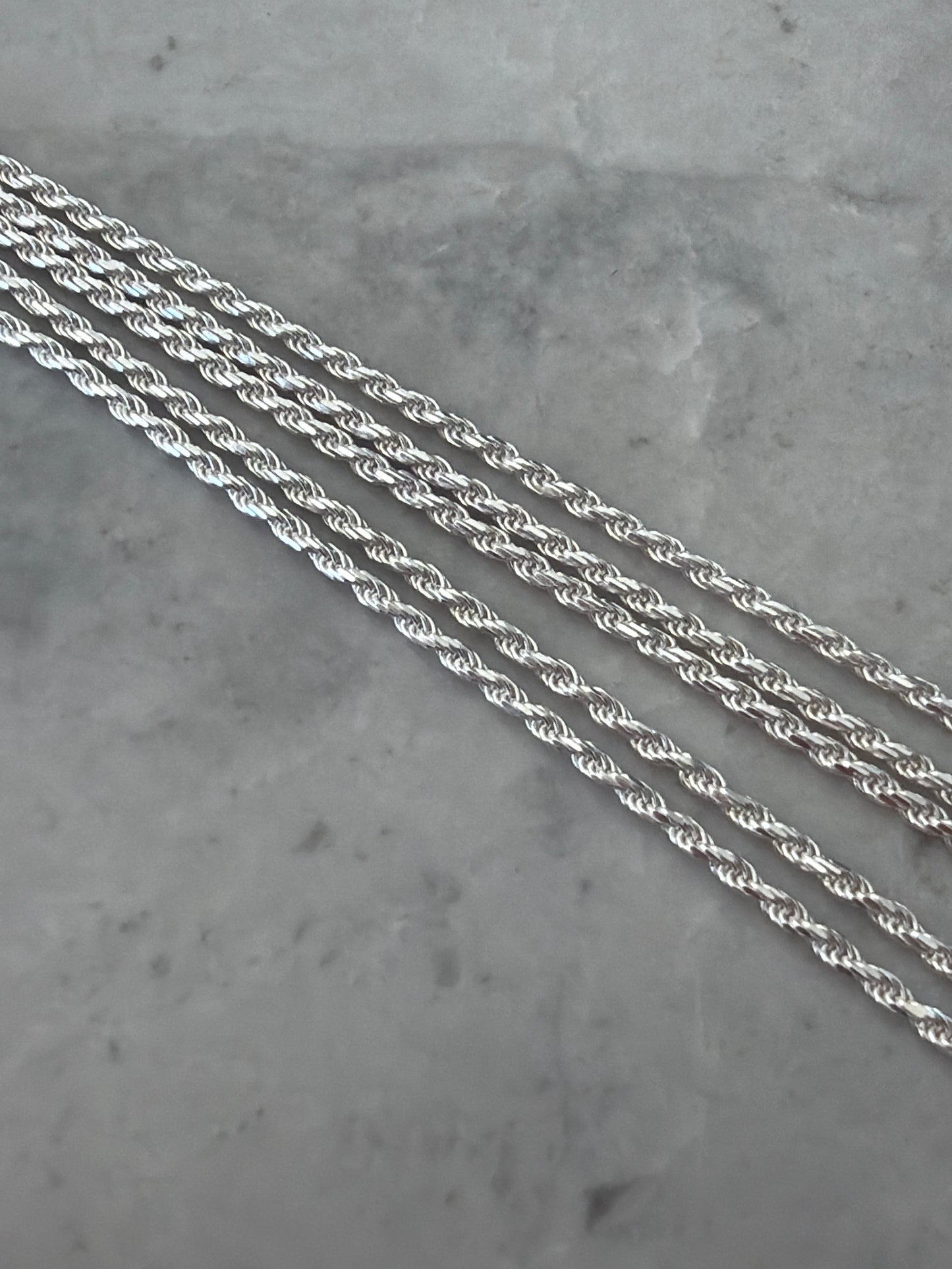 Isabel Dainty Rope Tie Bracelet | Sterling-Silver