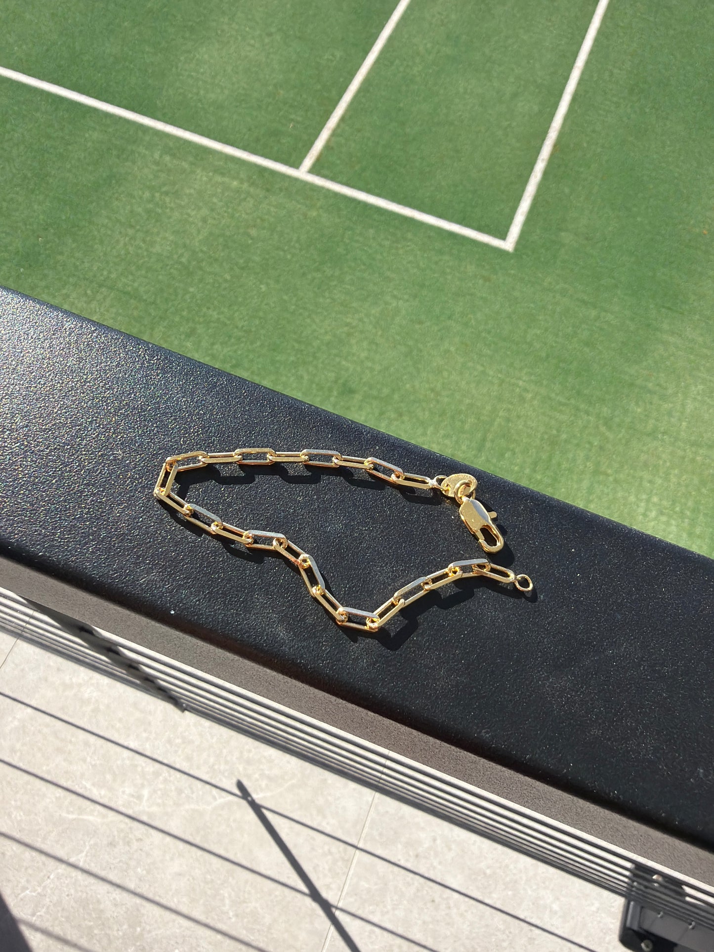 Nicole Paperclip Chain Bracelet | 18K Gold-Filled - Sale