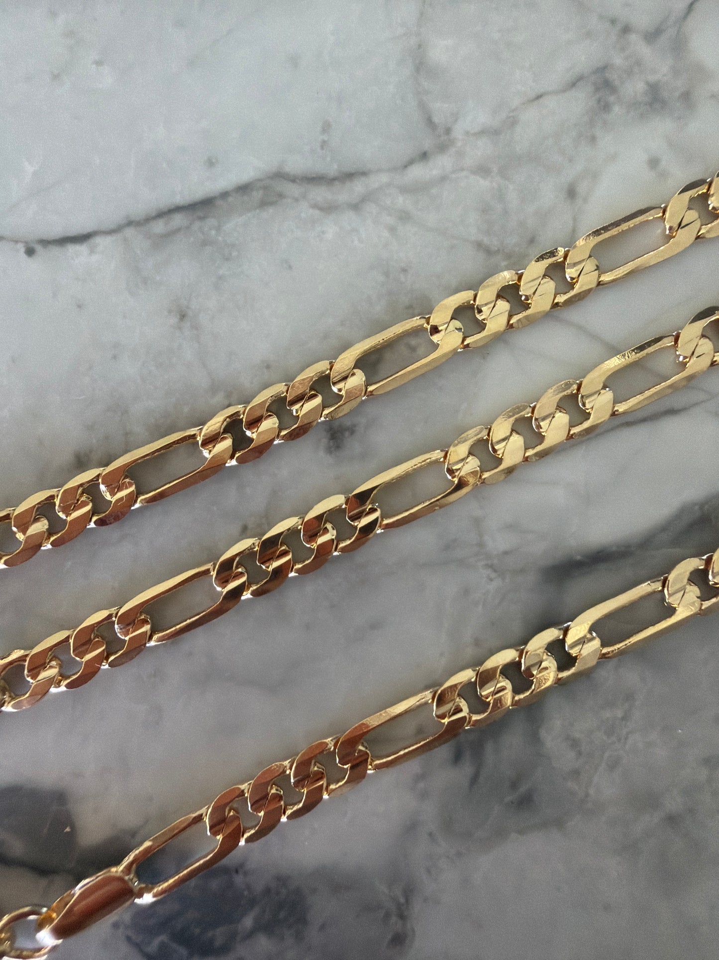 Eve 18k Gold-Filled Tuscany Figaro Bracelet